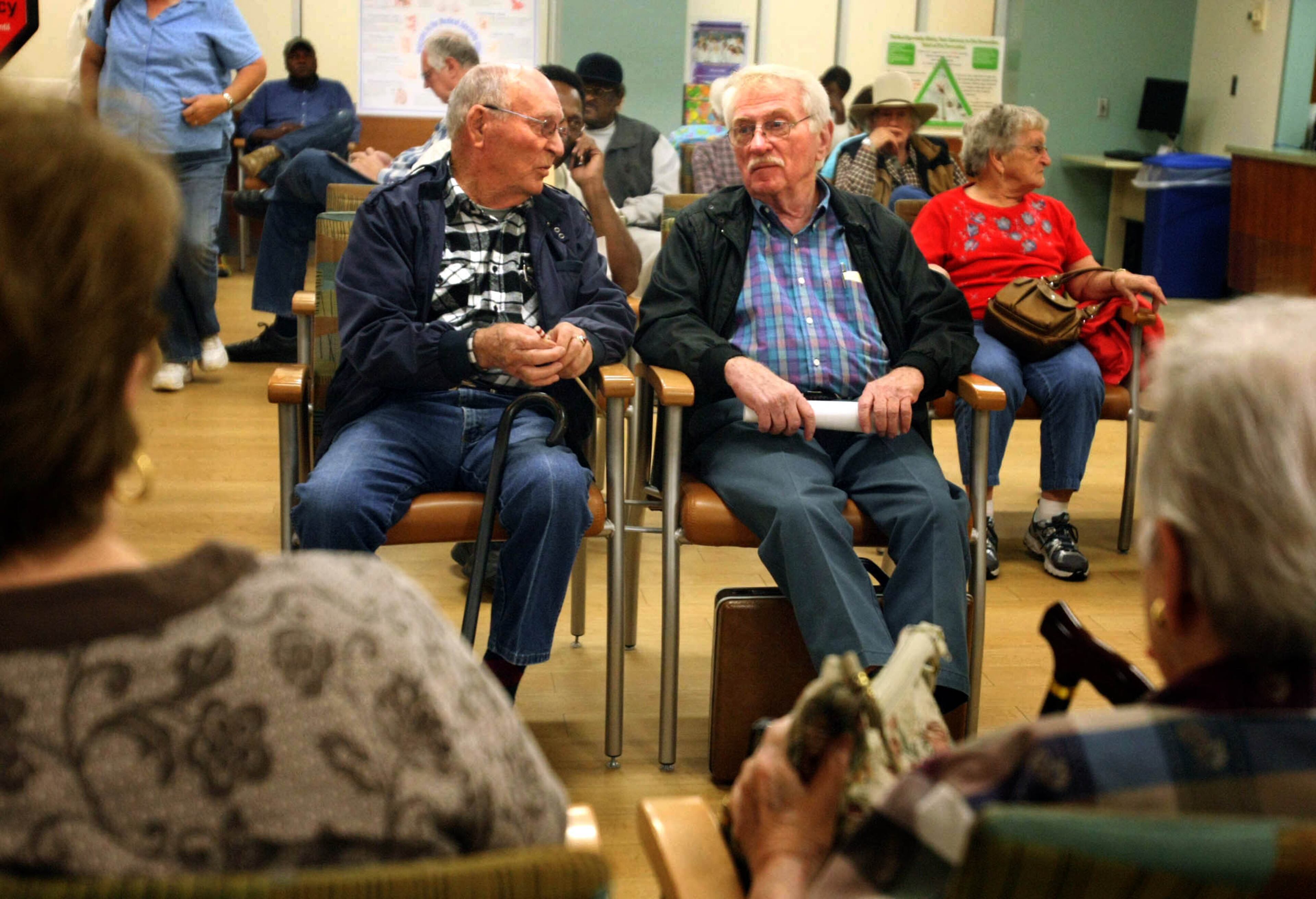 Medicare ($485 billion, 13.8 percent): A federal program that provides health insurance to Americans 65 and older, as well as younger people with disabilities or other medical problems.