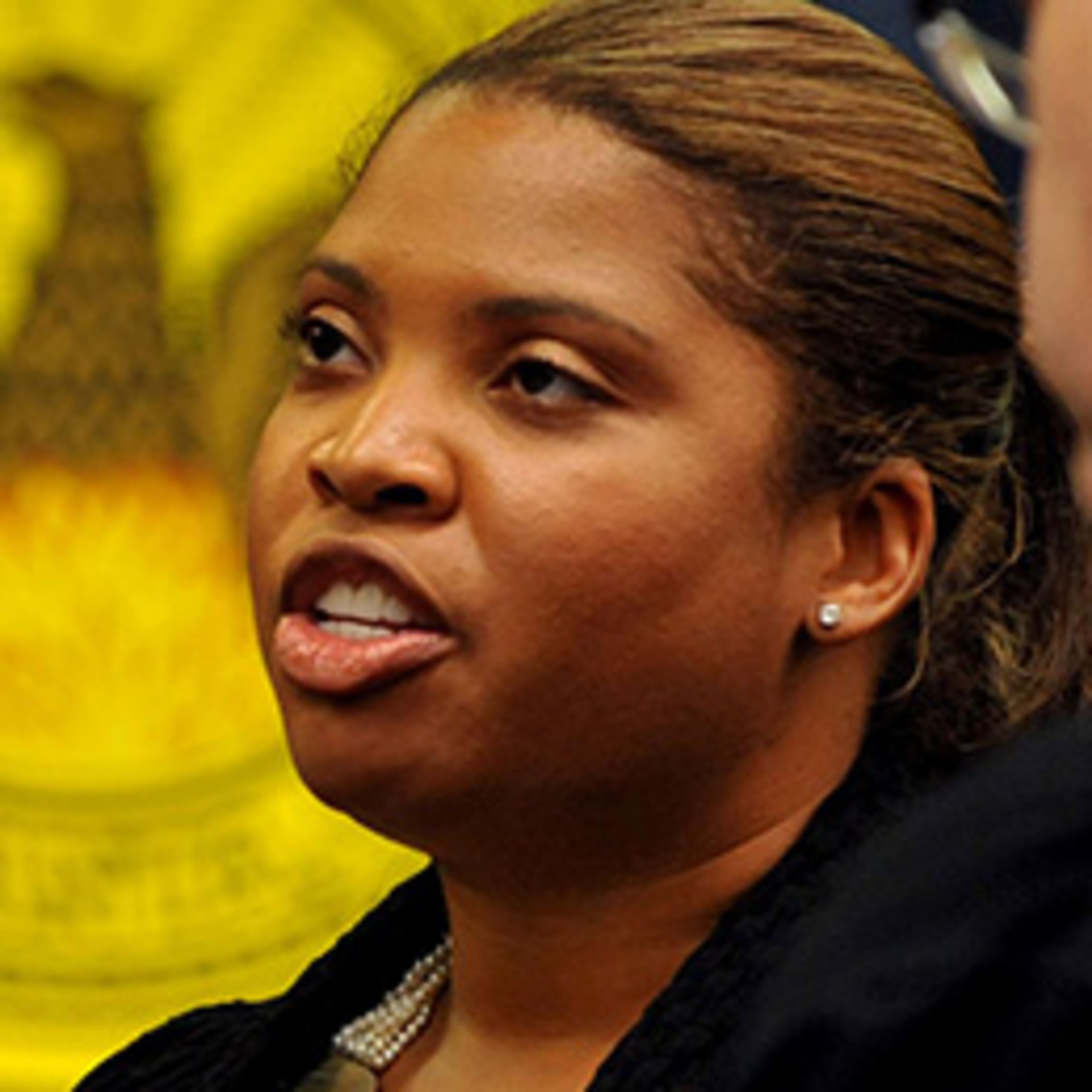 SEPTEMBER 26, 2013 ATLANTA Board member Yvonne Cowser Yancy, Department of Human Services commissioner, talks with the media following the meeting. Members of the Atlanta General Employees' pension board meet in a specially called meeting at City Hall Thursday, September 26, 2013. They discussed issues raised about their financial adviser, Larry Gray, in an AJC story that published two weeks ago, about the advisers lack of disclosure about federal tax liens and a legal settlement. The board voted to authorize an audit of their investments. KENT D. JOHNSON / KDJOHNSON@AJC.COM