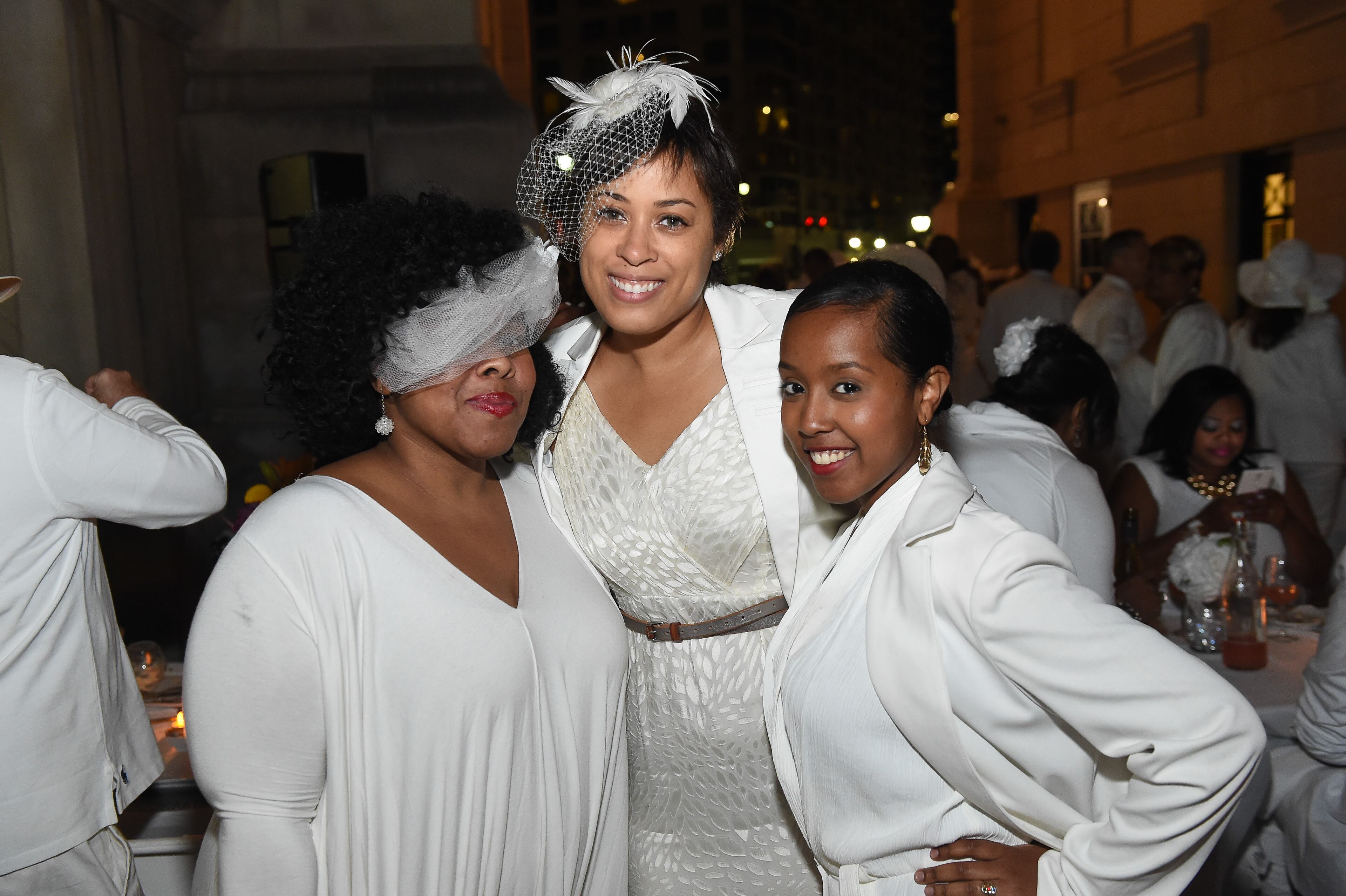 Atlanta's first Diner en Blanc, held in partnership with Moet Ice Imperial, was held Oct. 16, 2014 at Millennium Gate Park in Atlanta. (Photo by Paras Griffin)