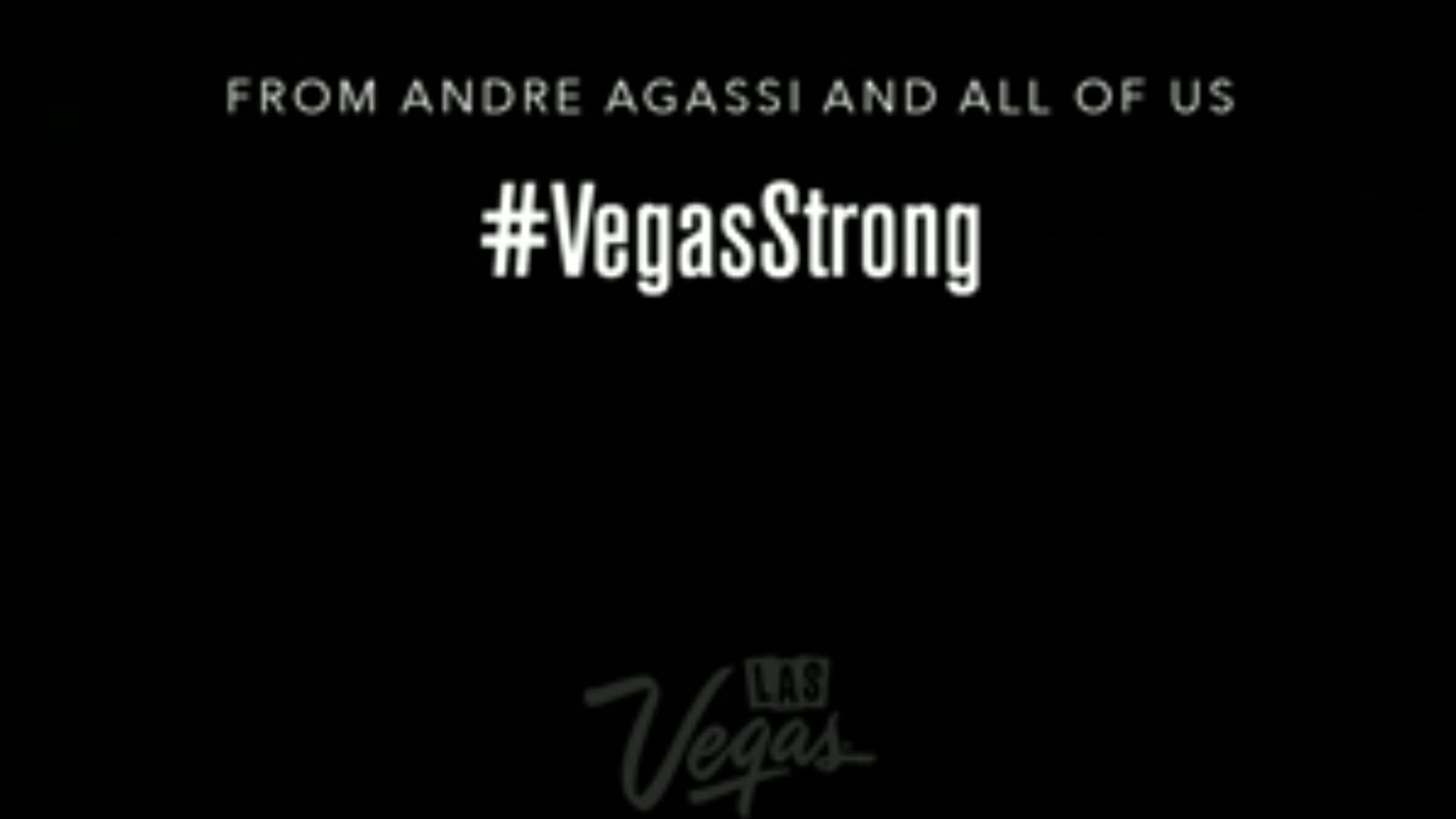 A screenshot from the ad spot narrated by Andrew Agassi. (Las Vegas Convention and Visitors Authority)