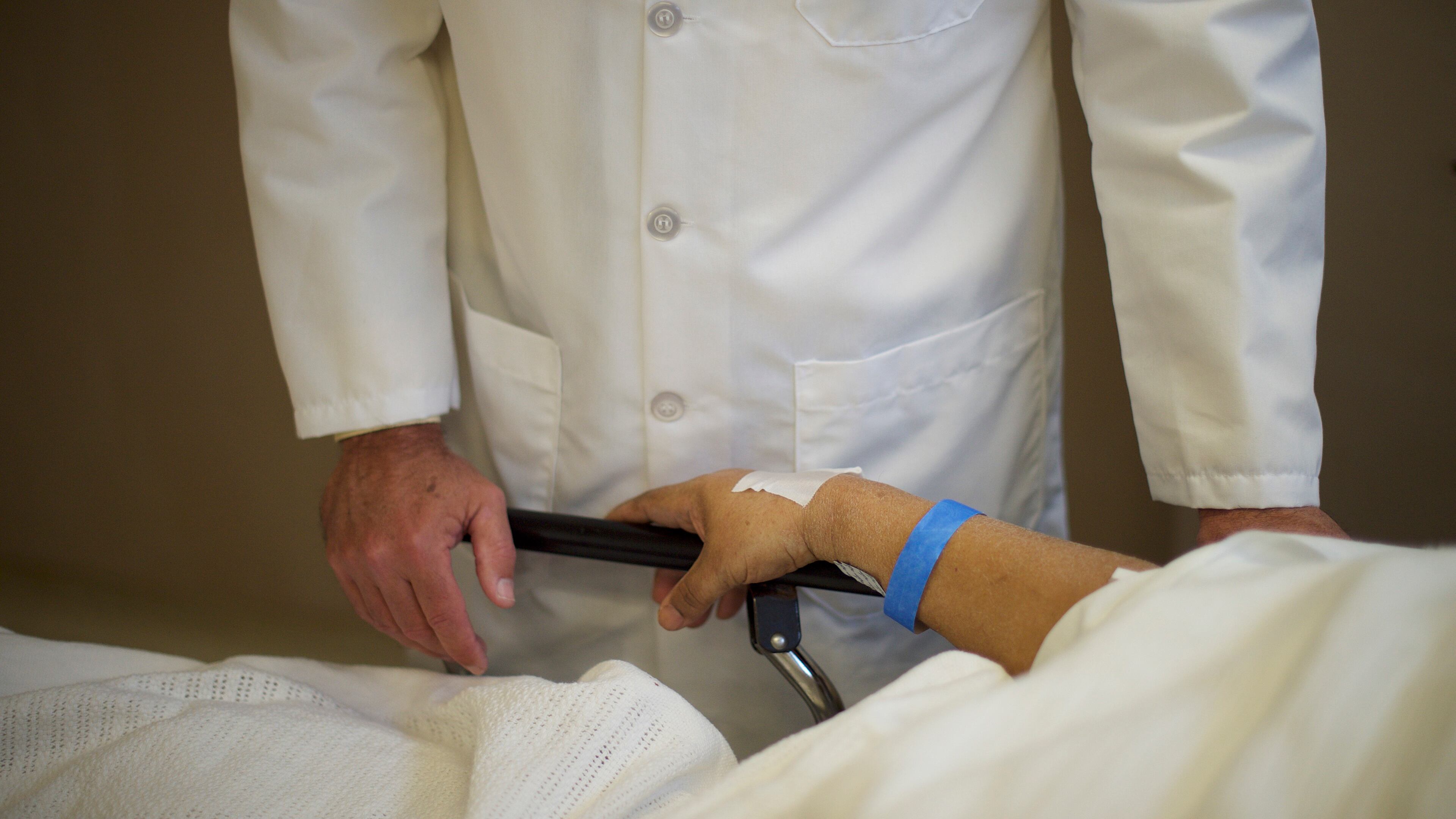 Insurance prices for the Obamacare health insurance exchange are rising. This photo shows a patient who received Medicaid coverage under the Affordable Care Act. Photo by Mark Makela/The New York Times