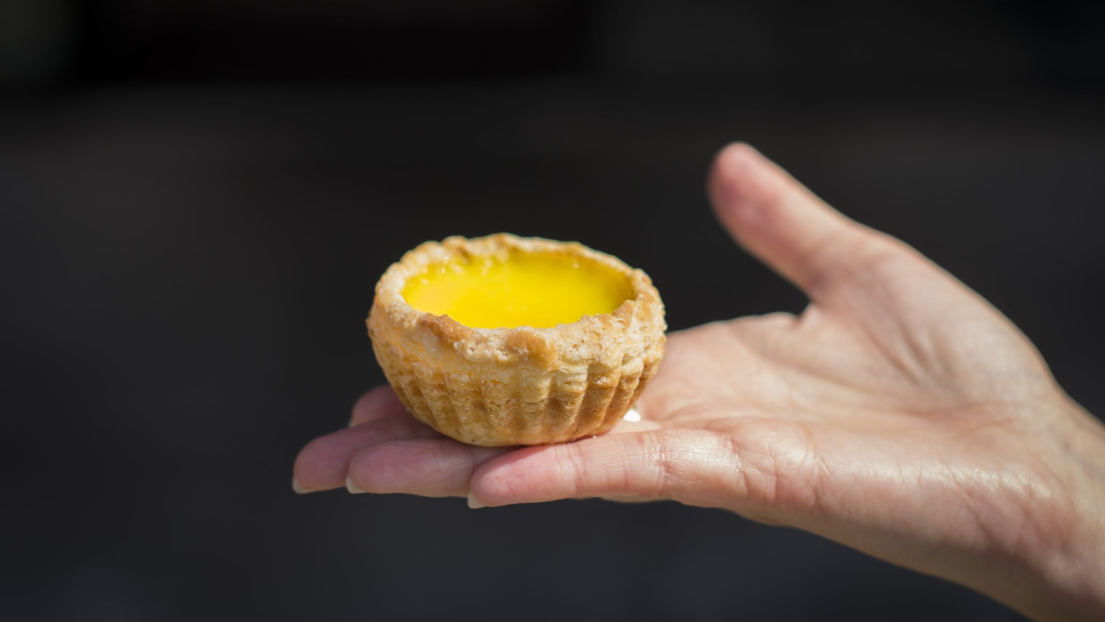 Master Bakery’s egg tart is a bite-sized taste of sunshine. CONTRIBUTED BY BRETT FERENCZ