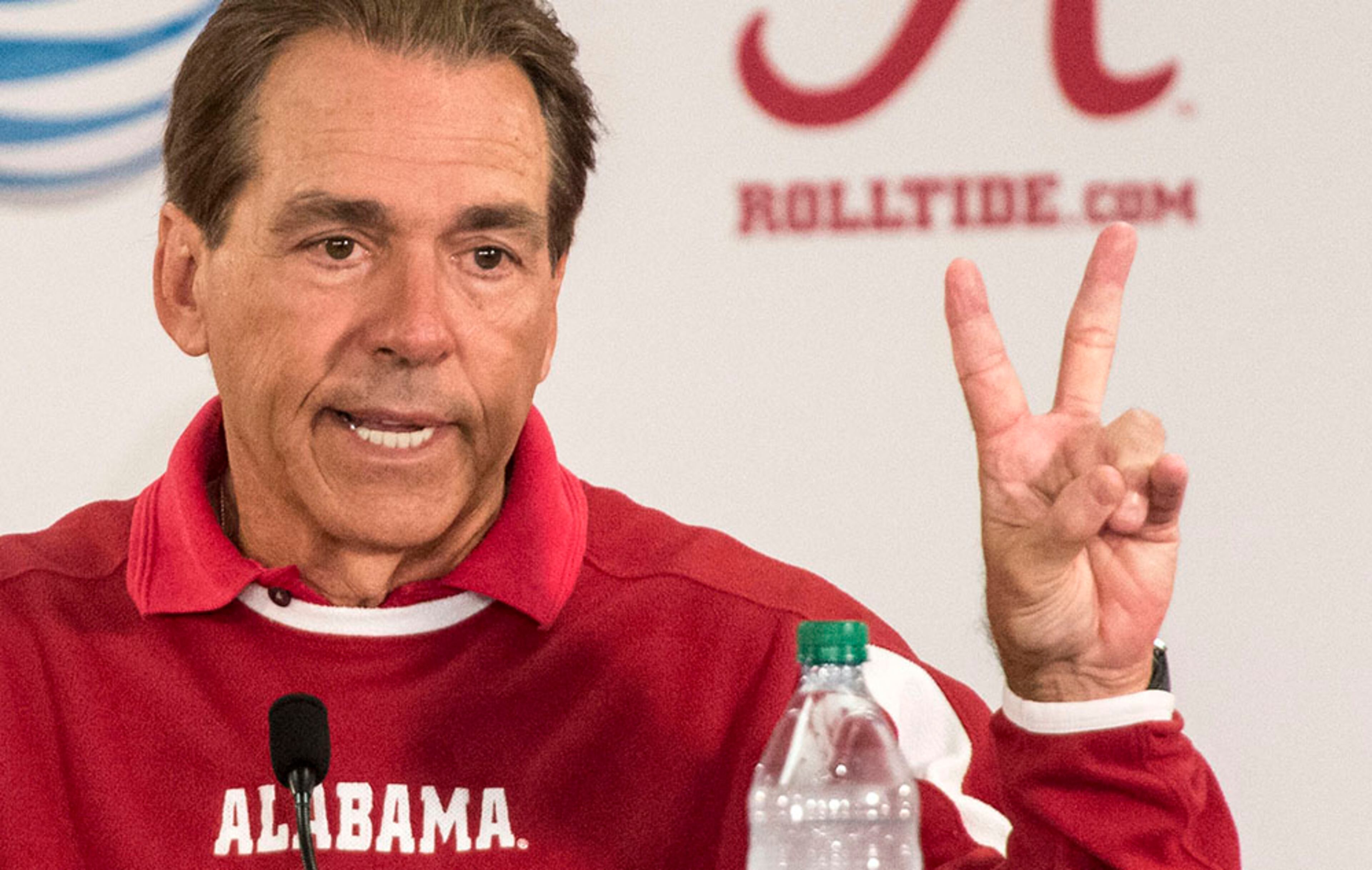 Saban said on national signing day in February that the lineman Jonathan Taylor "was the kind of guy that deserved a second chance." The coach said Taylor had been undergoing counseling without missing a session. "He was in those programs, and it didn't work."