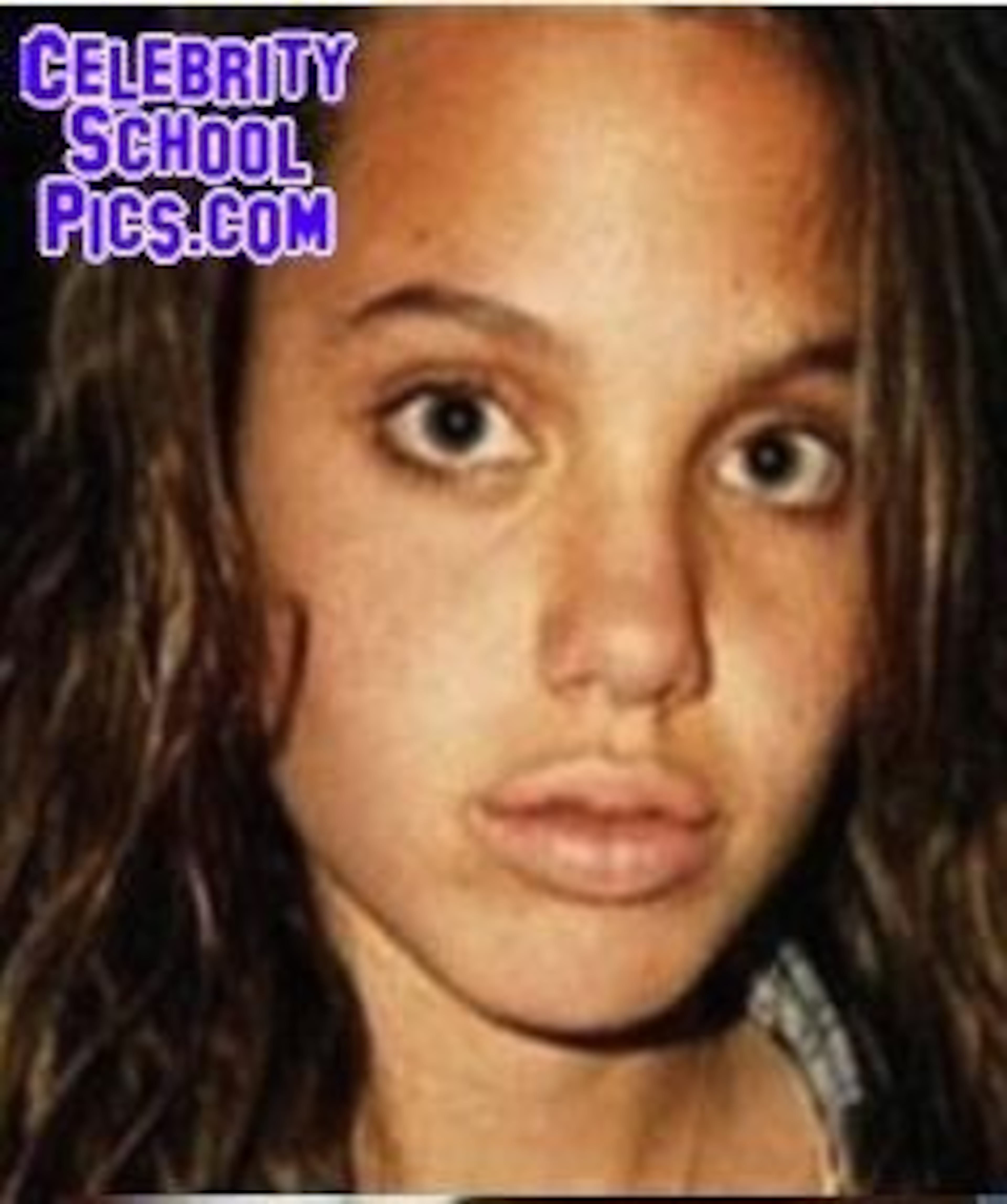 Today, we hunt down famous faces before they were famous....like Angelina Jolie.