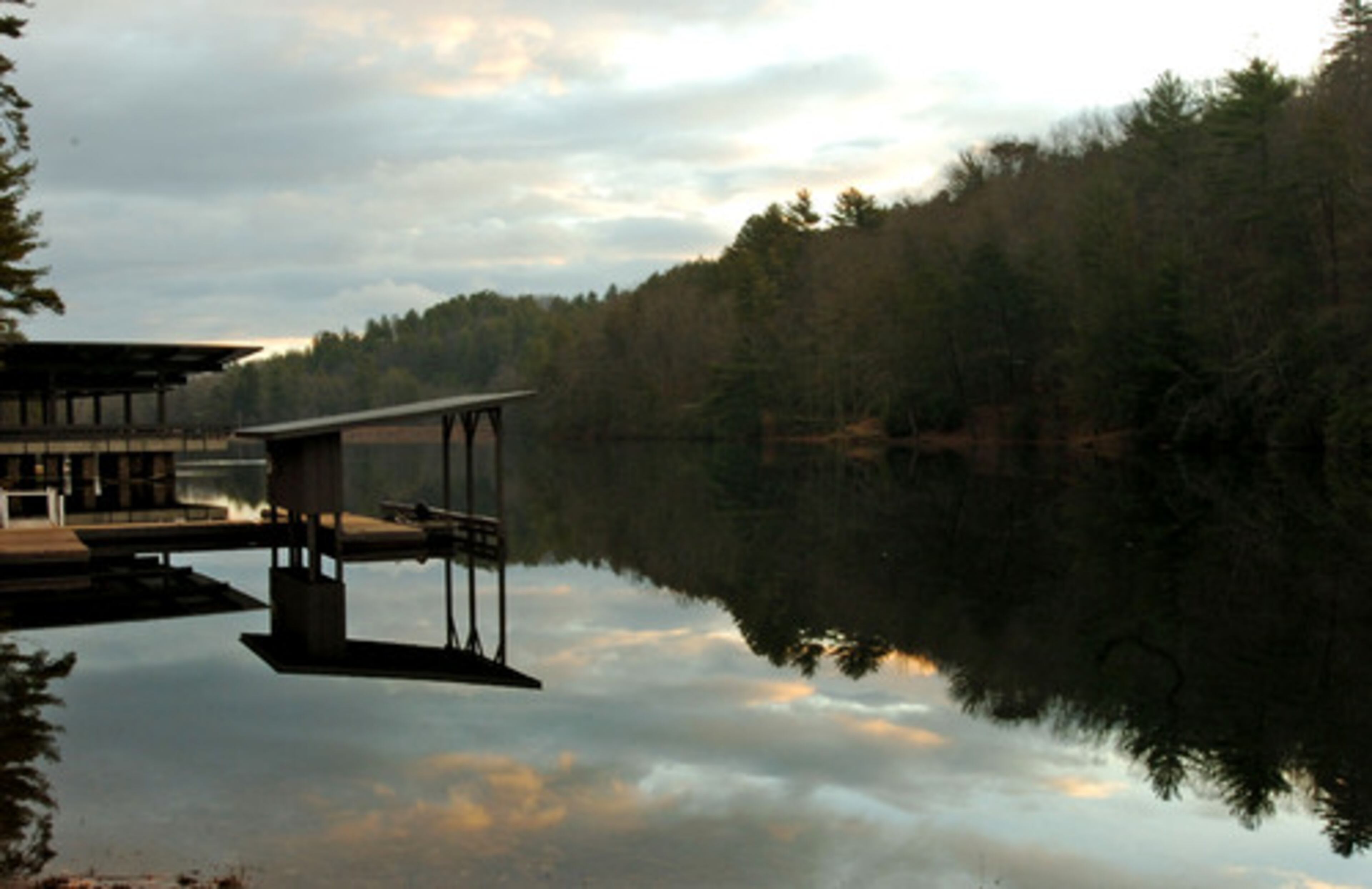 As dawn broke over Vogel State Park's small lake on Sunday, Day 5 of the search for missing hiker Meredith Emerson got under way.