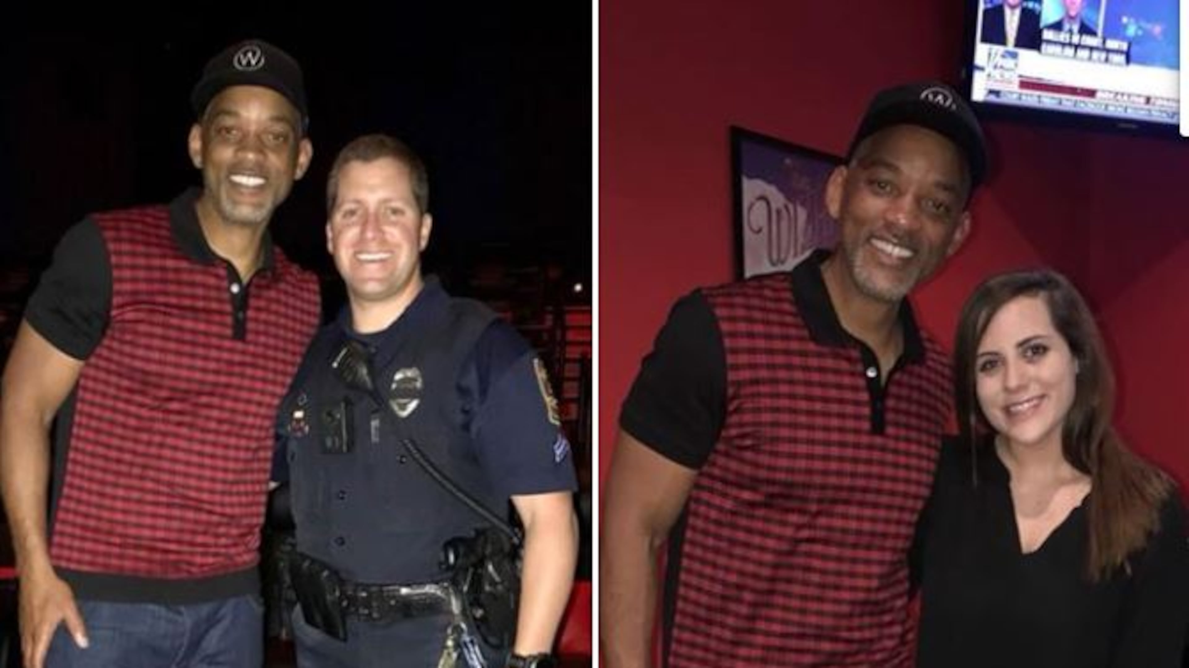Actor Will Smith took in a movie at the theater in Pooler, Ga. Smith is in town filming his own movie. Credit: Royal Cinemas and IMAX Facebook page.