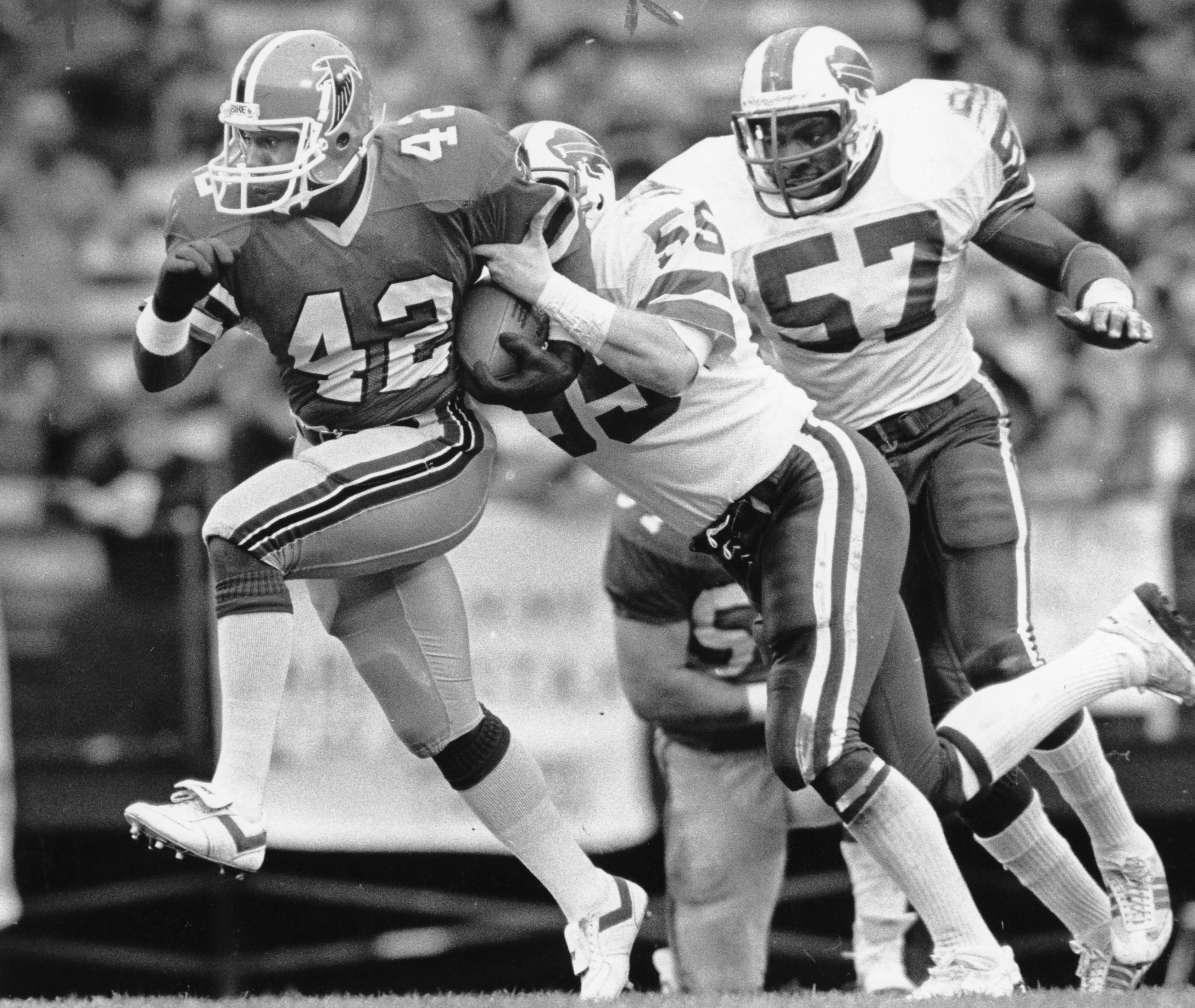 Former Atlanta Falcons running back Gerald Riggs. AJC file photo