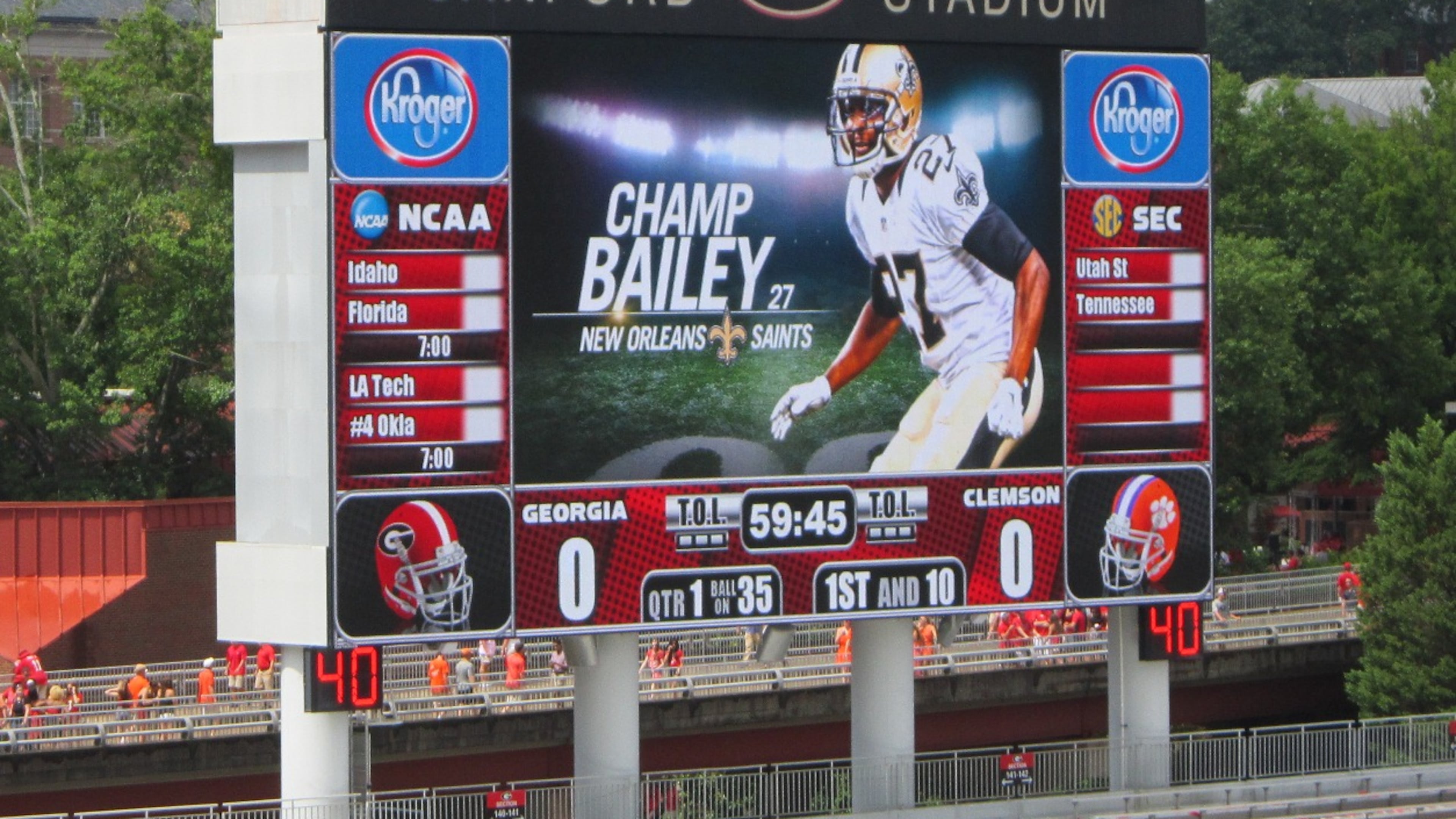 The only certainty about Georgia's secondary: Champ Bailey won't start.