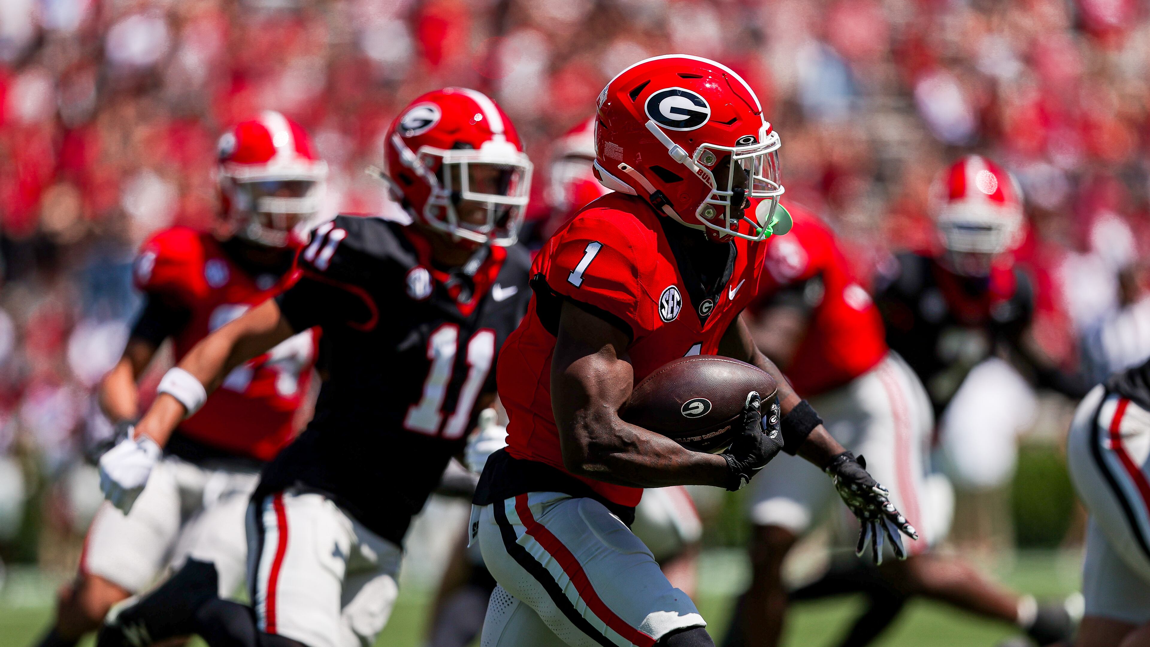 USC transfer Zachariah Branch was Georgia’s splashiest transfer additions this offseason. . (Tony Walsh/UGAAA)