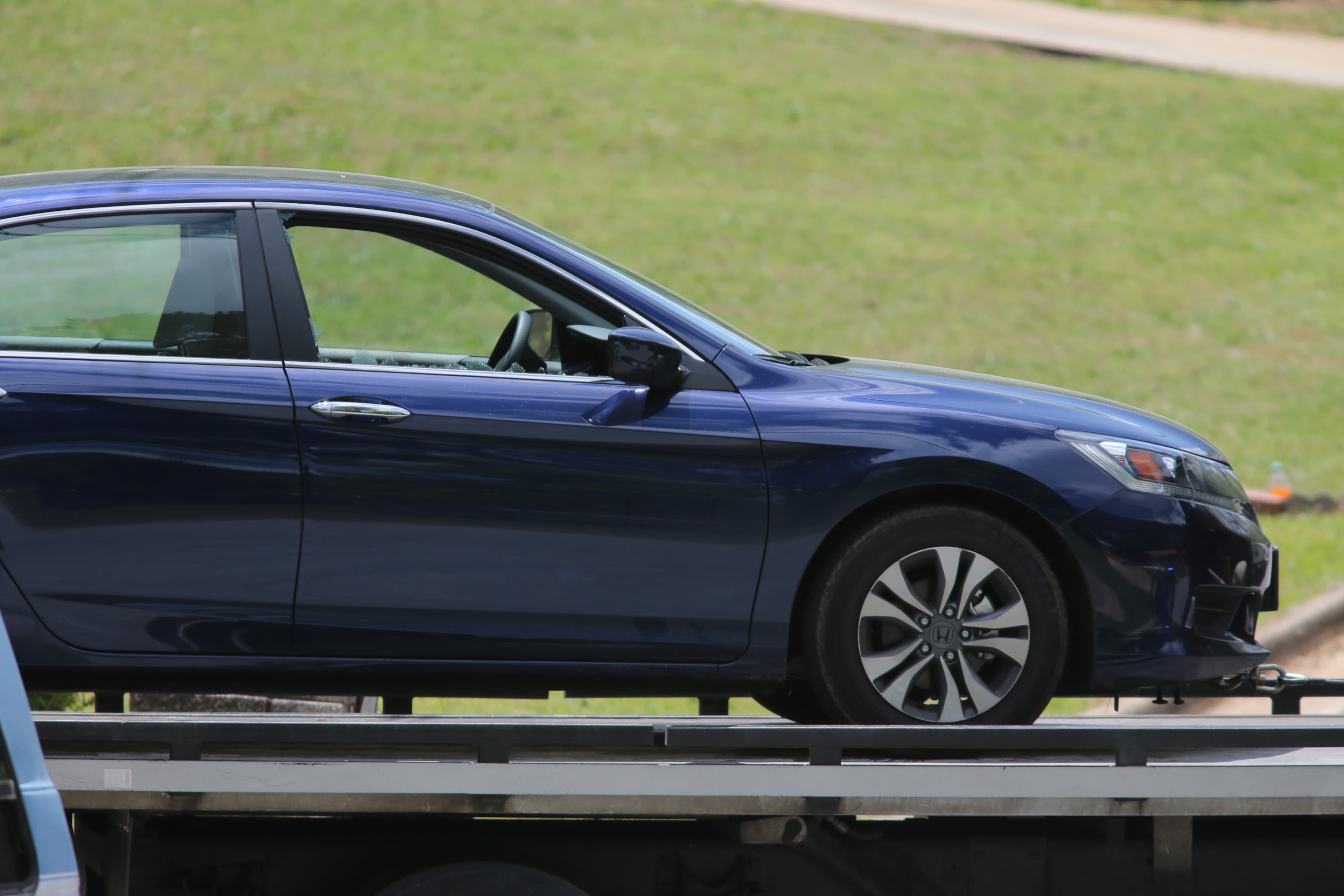 Authorities have confirmed April McConnell, a Fulton County assistant district attorney, has been shot. She was one of two people shot inside a car on Fairway Circle in southwest Atlanta.