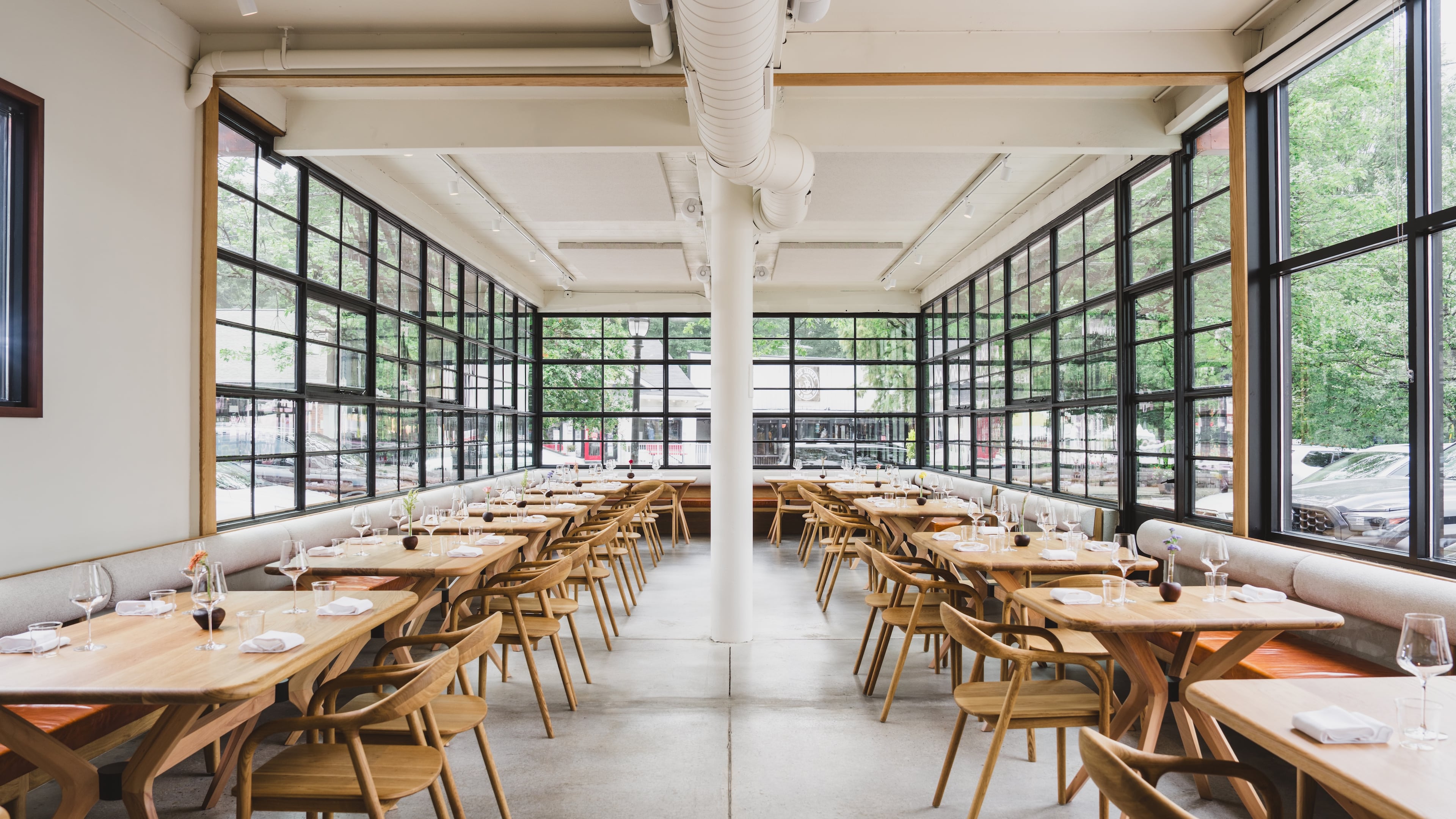 The light, airy dining room at So. Fox. (Dave Crawford, courtesy of So. Fox)