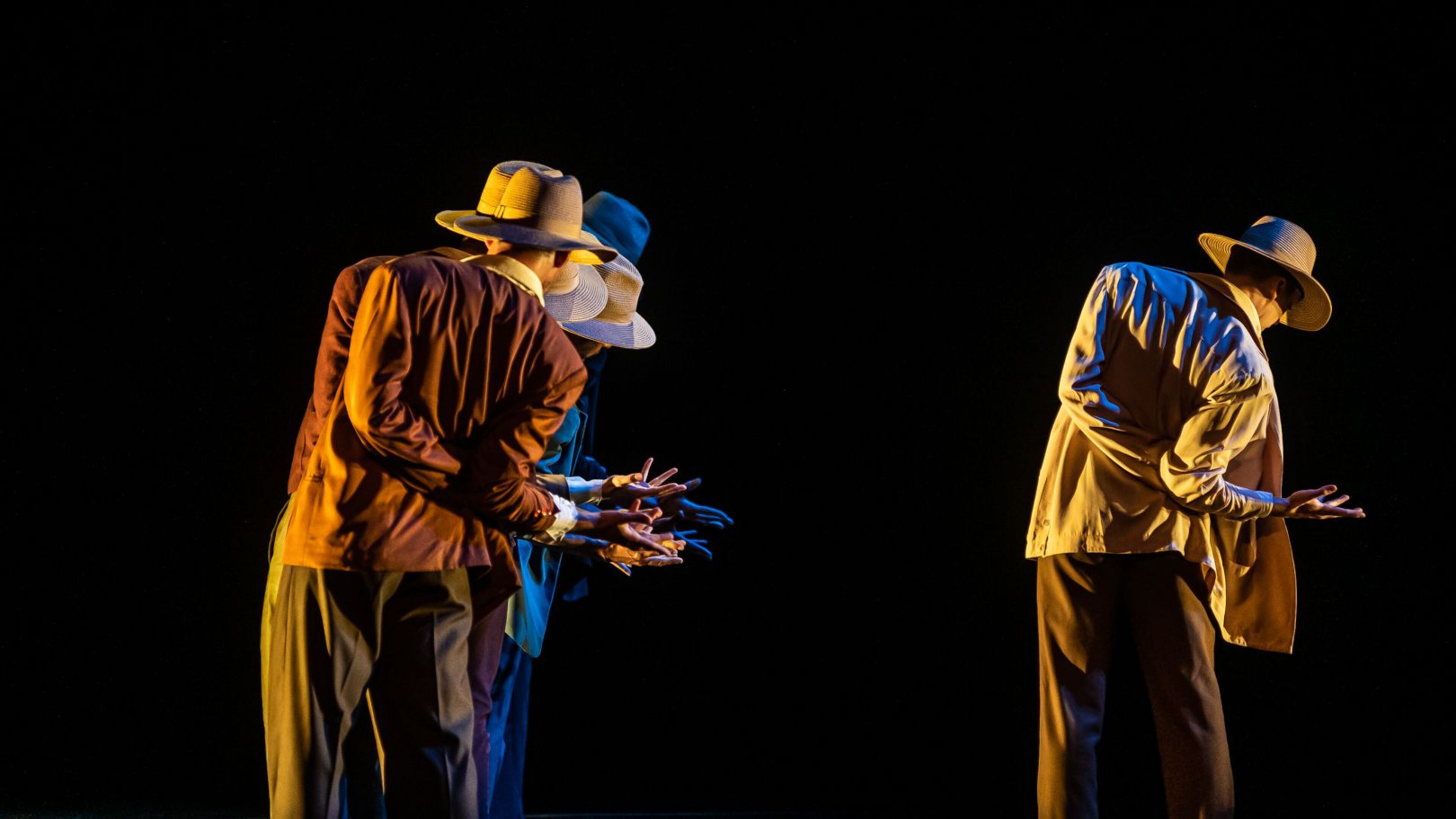 The Boca Tuya dancers in "Sombreristas," one of three works the company is performing this weekend.