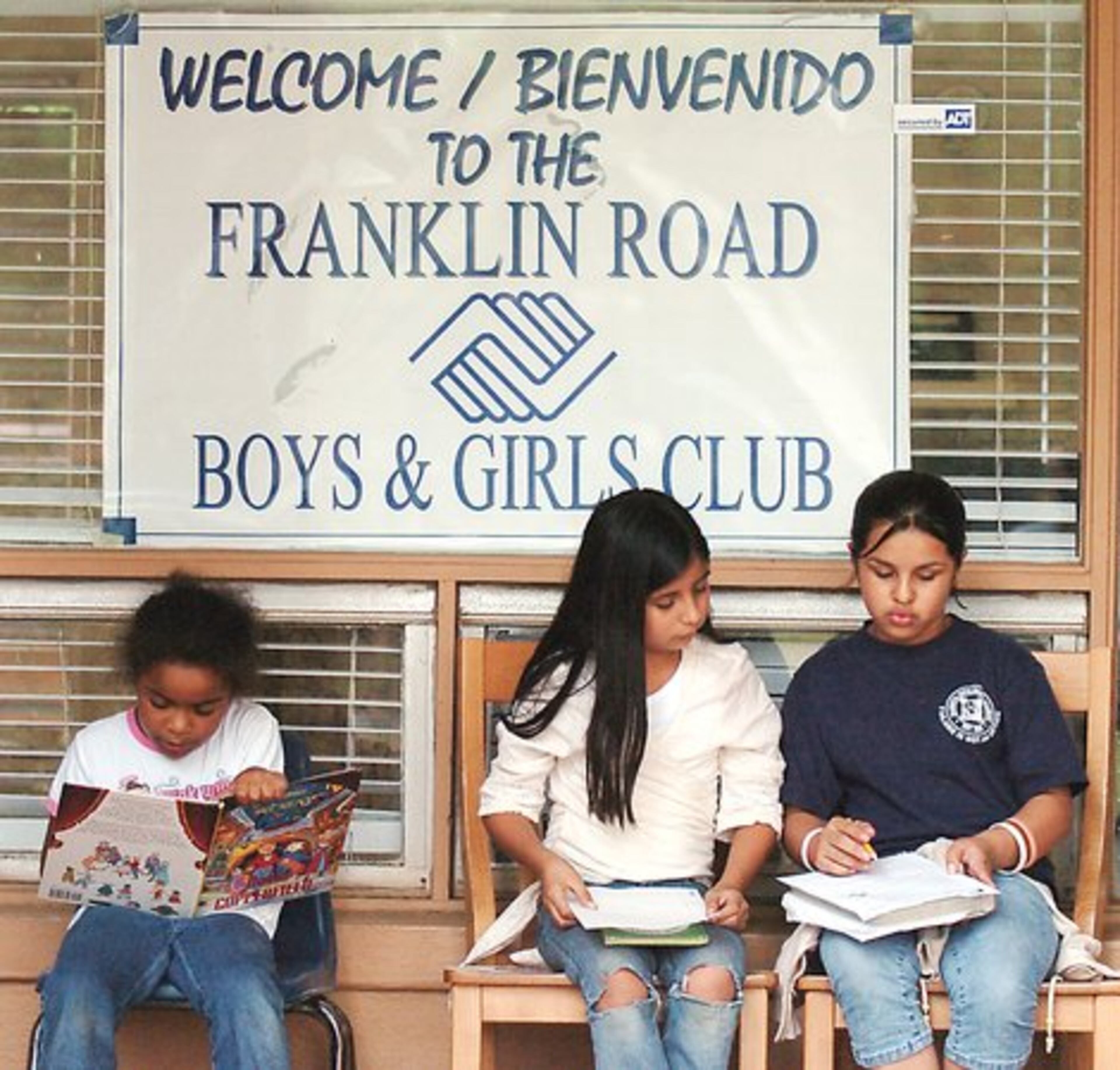 Part of the federal grant went to service organizations like the Boys & Girls Club. In this 2006 photo, Jezznei Nana, Ruby Ortiz and Diana Ramirez are shown.