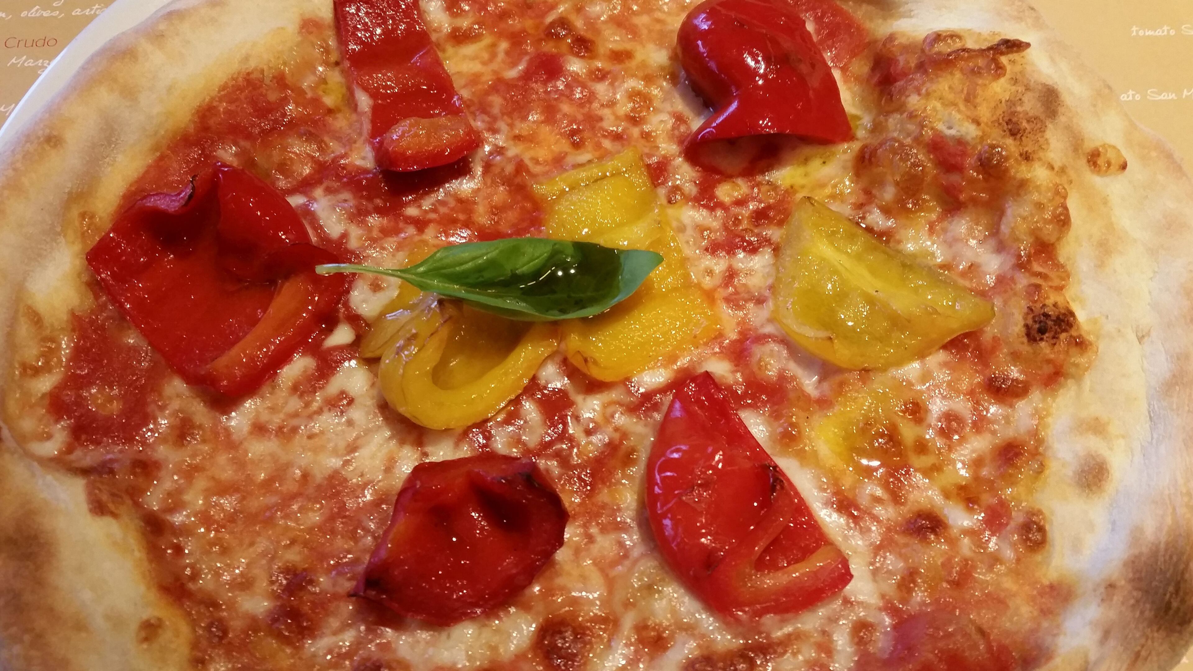 You can personalize your margherita pizza aboard Costa Cruises with green peppers or other veggies. (Kathy Witt/TNS)