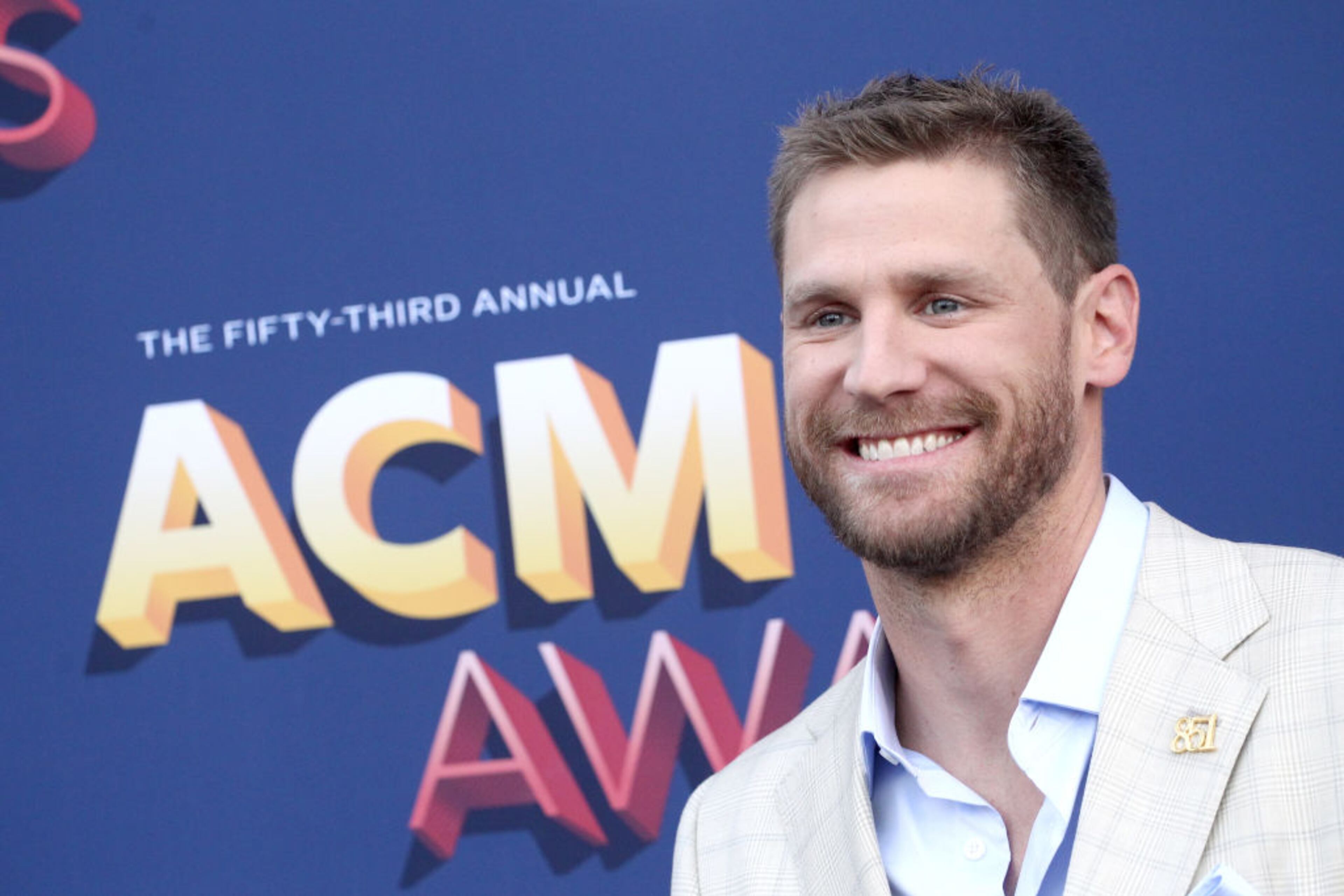 LAS VEGAS, NV - APRIL 15: Chase Rice attends the 53rd Academy of Country Music Awards at MGM Grand Garden Arena on April 15, 2018 in Las Vegas, Nevada (Photo by Tommaso Boddi/Getty Images)