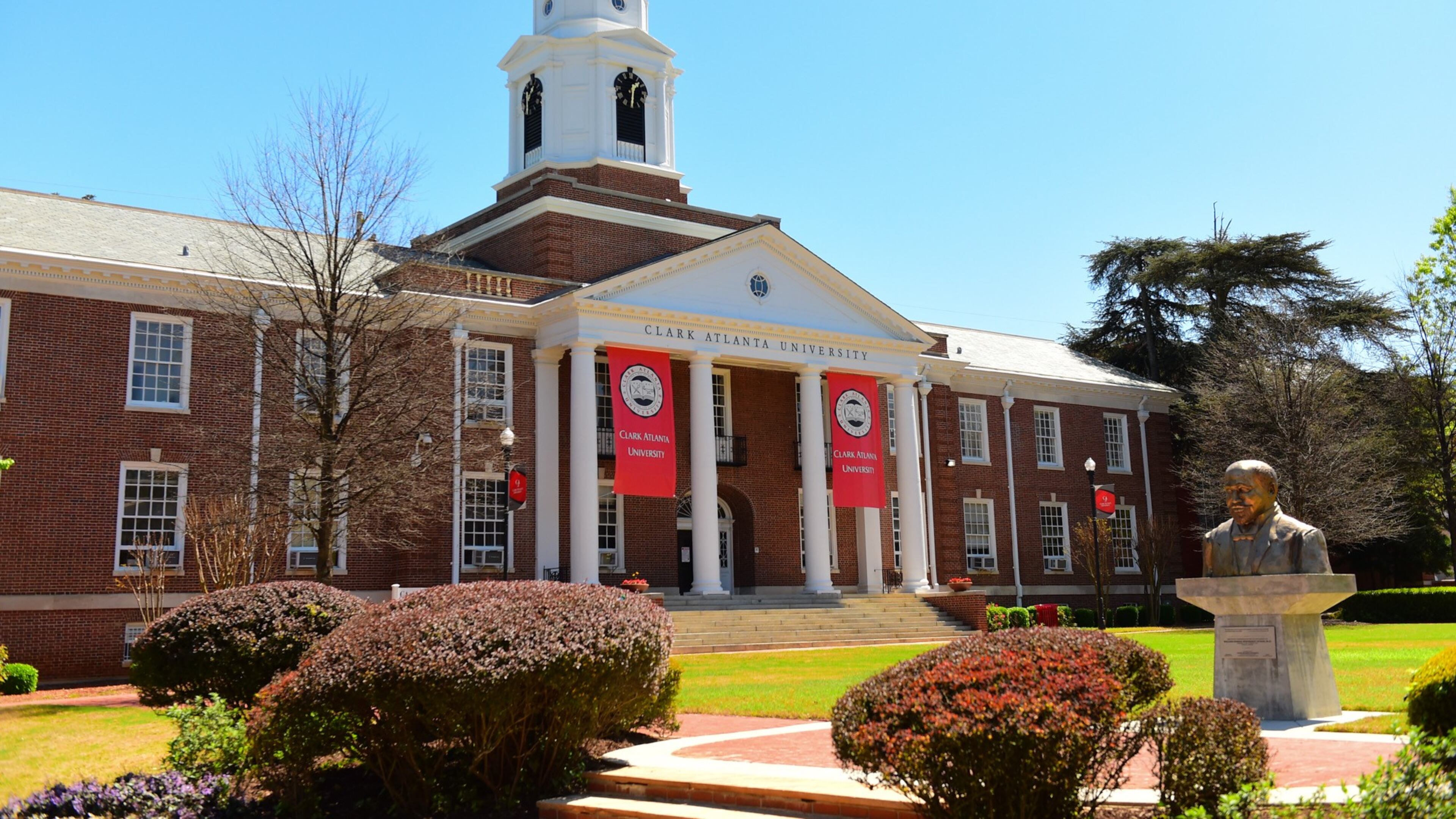 Clark Atlanta University is the largest, private historically Black school in Georgia. It has about 4,000 students. PHOTO CREDIT: CLARK ATLANTA UNIVERSITY.