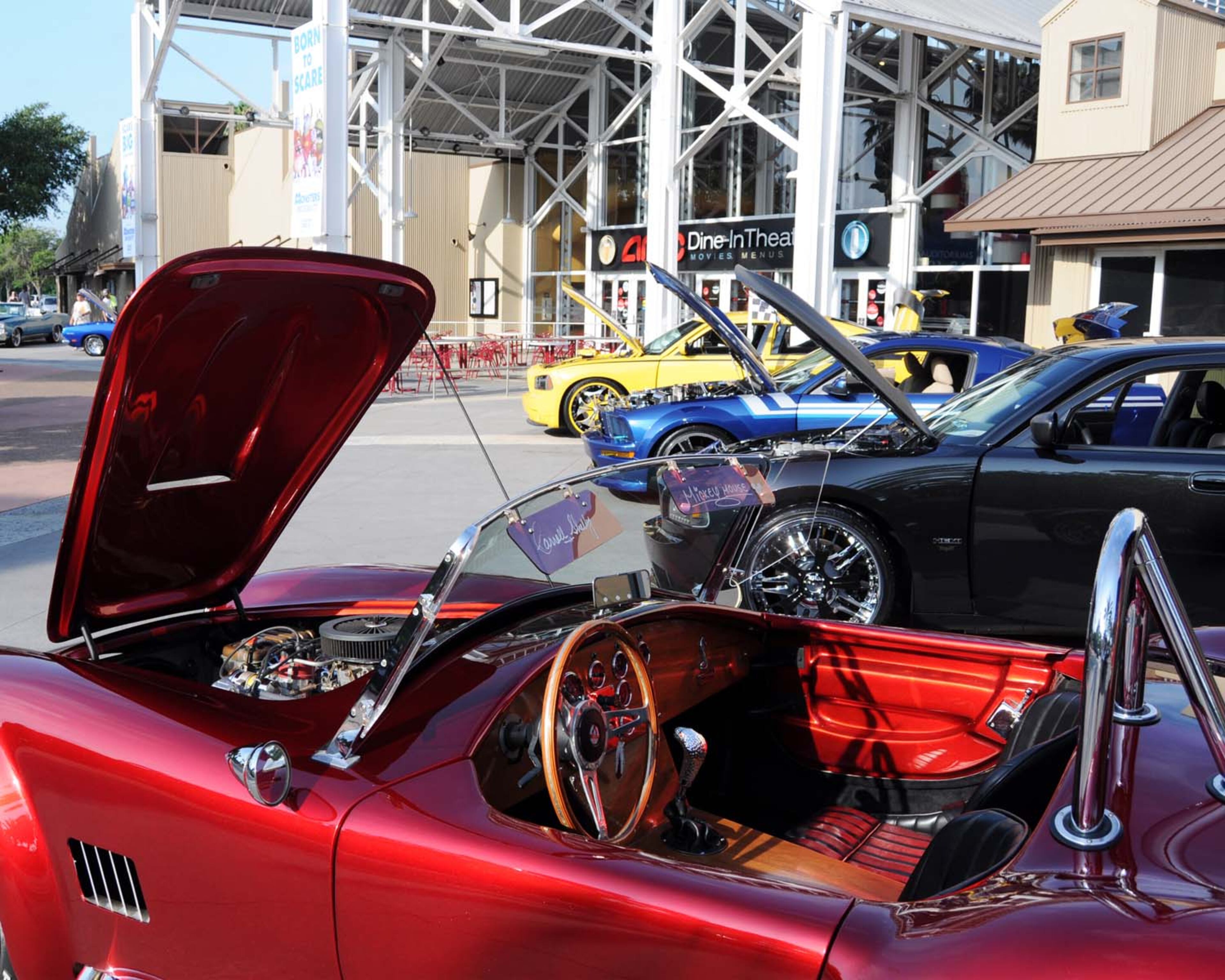Car aficionados, gear heads and Disney fans turned out for Disney's 3rd annual Car Masters Weekend at Downtown Disney. From classic muscle cars to many of Disney's most memorable motorized characters, the event certainly revved up some fun.