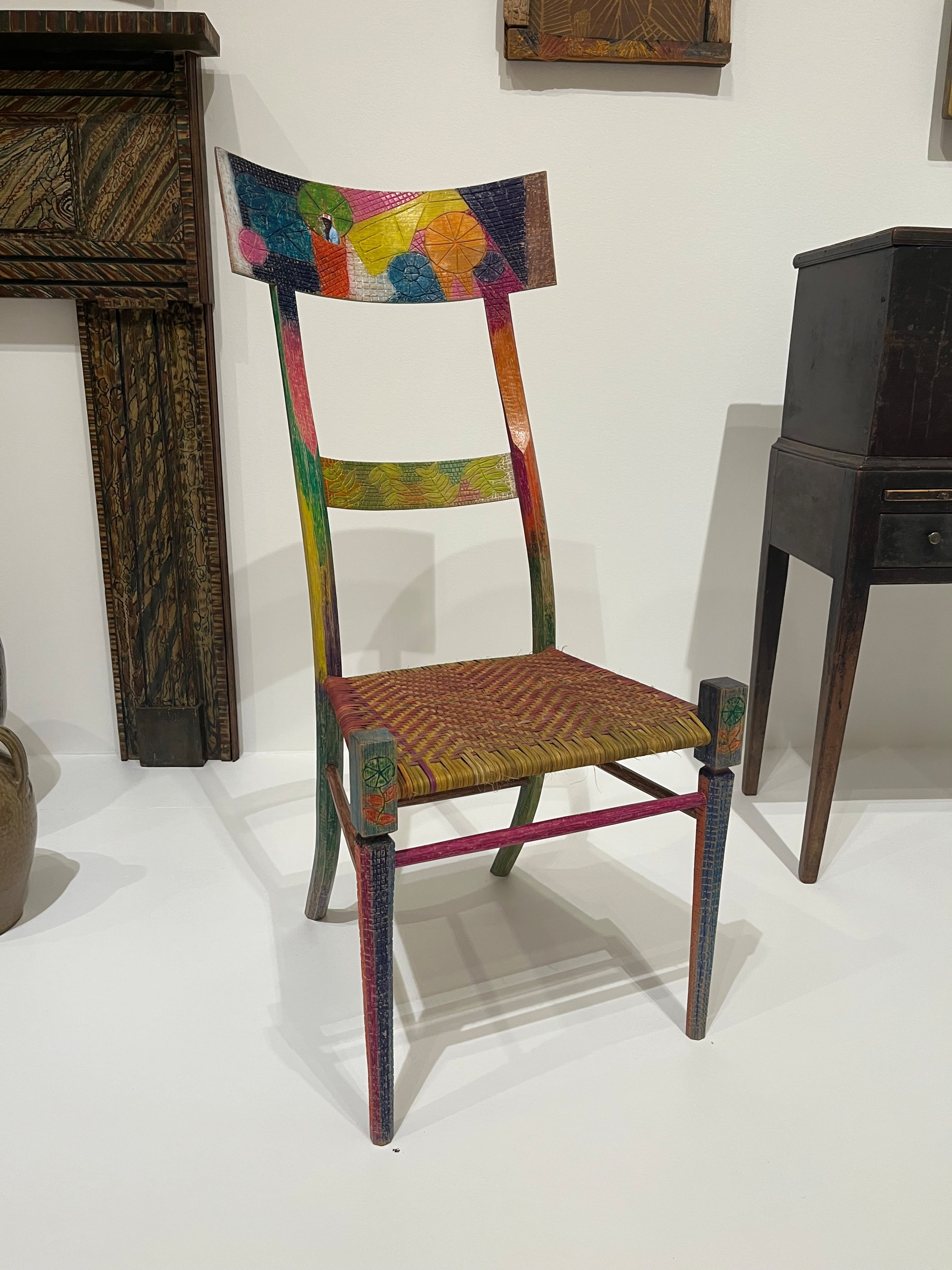 Atlanta artist Robell Awake was commissioned to create a piece for the High Museum of Art. "Chair for Every Person" is on display in the High's American Art Collection. (Courtesy of Marci Tate Davis)
