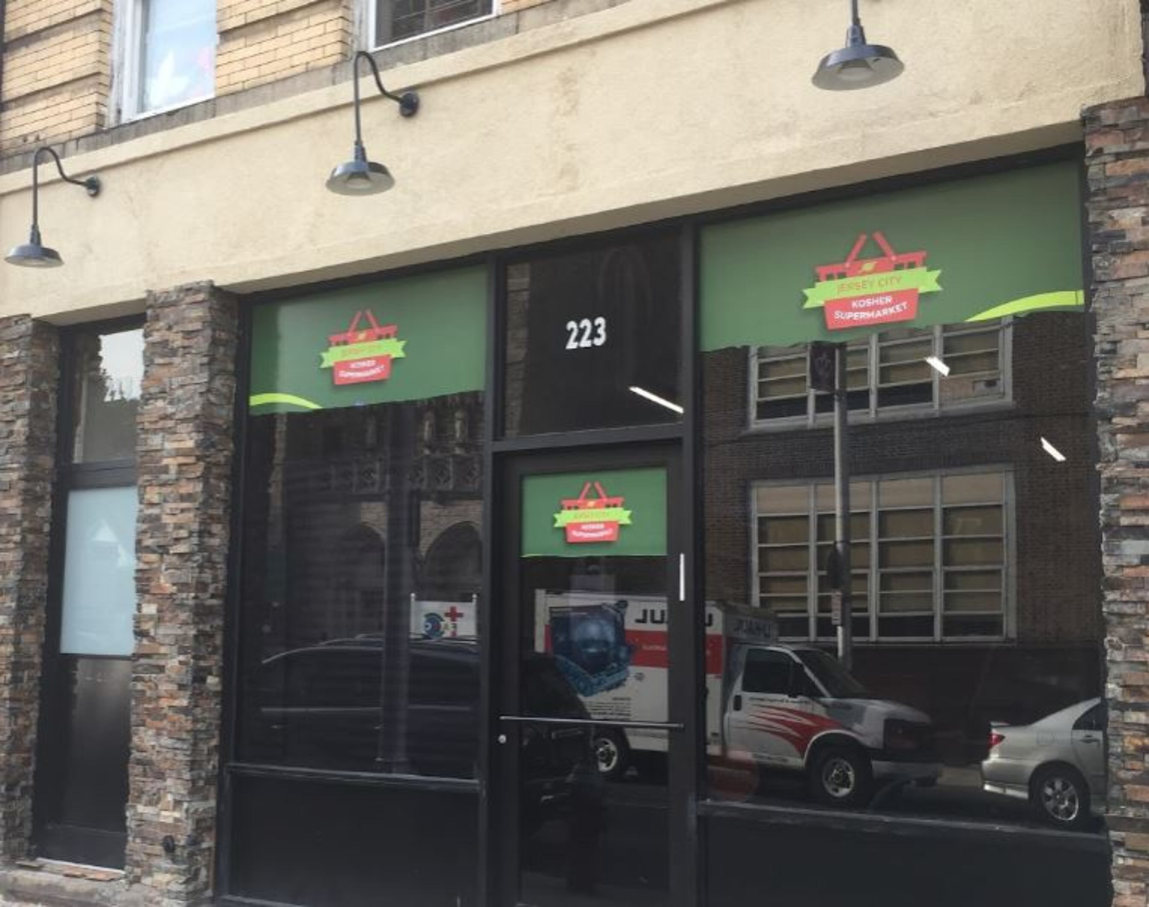 FILE images of JC Kosher Supermarket, where an active shooting was taken place Tuesday afternoon.