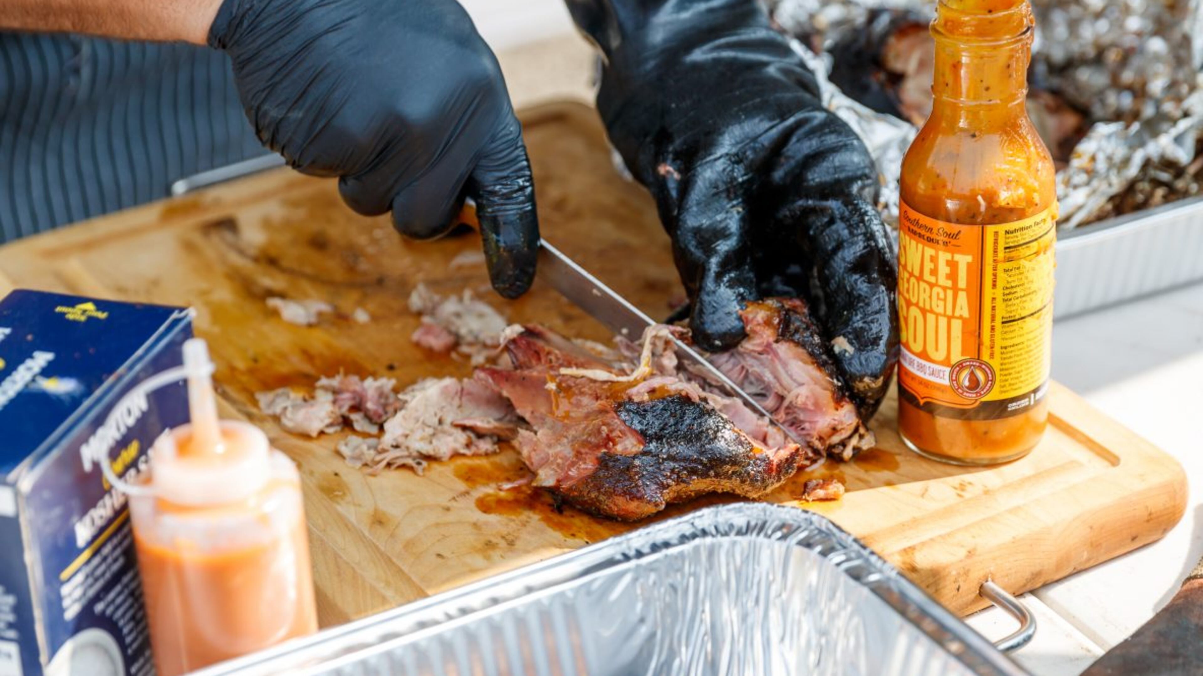 Aug. 18 and 19 will be when Kennesaw's Pigs & Peaches BBQ Festival is held for the 22nd year at Adams Park, 2600 Park Drive. (Courtesy of Kennesaw)