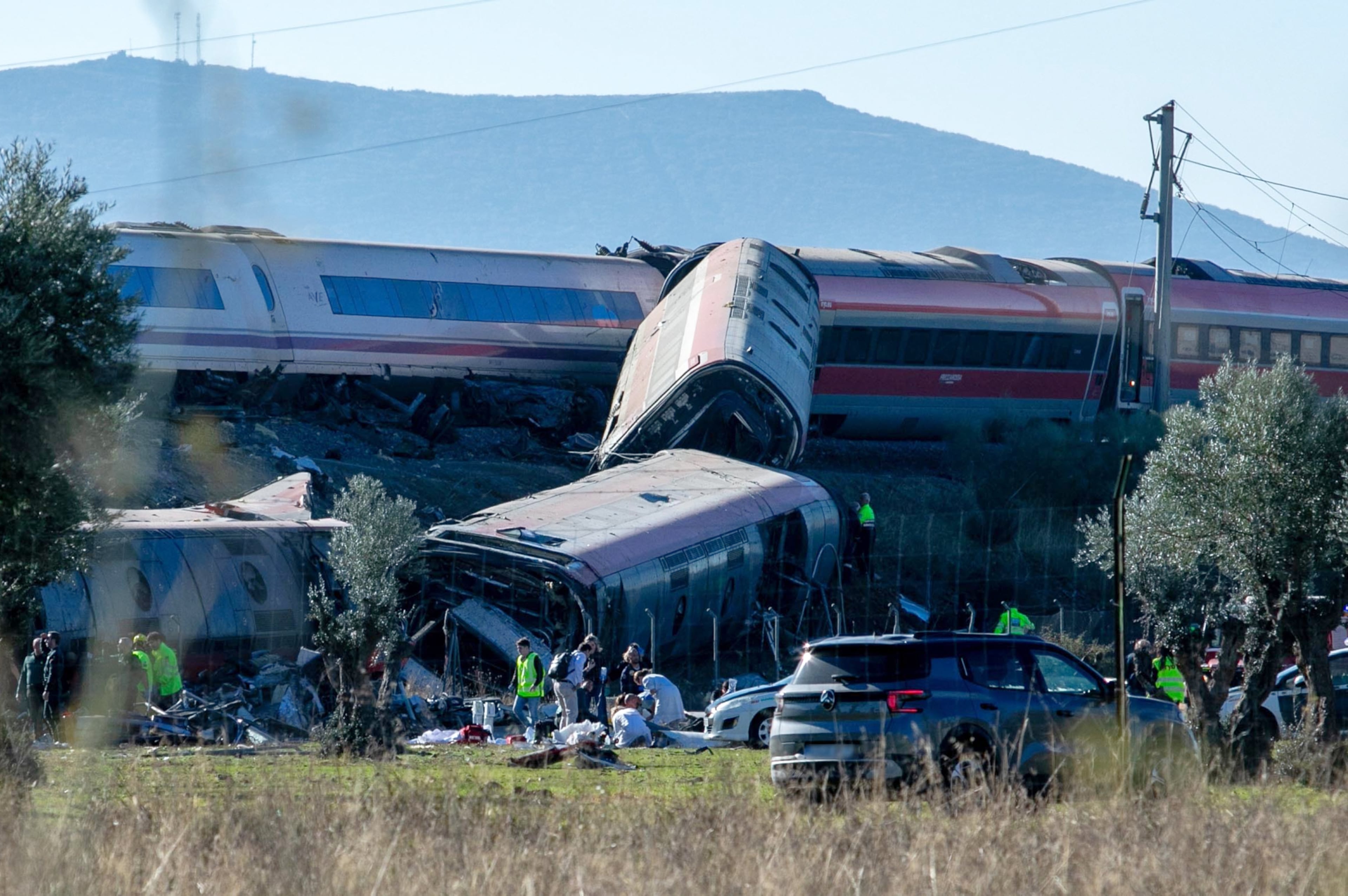 APTOPIX Spain Train Crash
