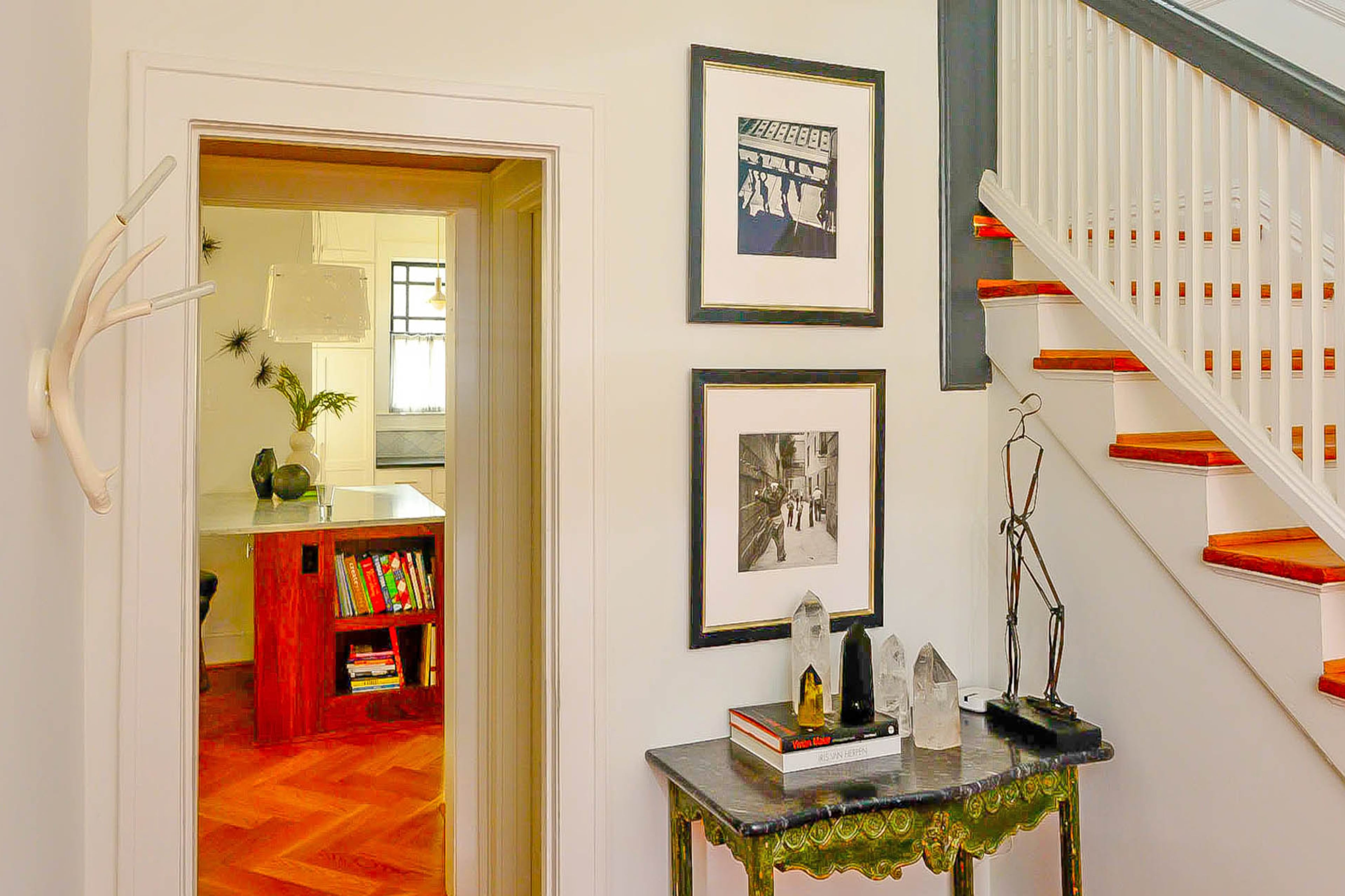 The homeowner was delighted to purchase street scenes by Vivian Maier, a New York nanny and housekeeper whose photographs were later uncovered (the documentary, "Finding Vivian Maier," tells her story).