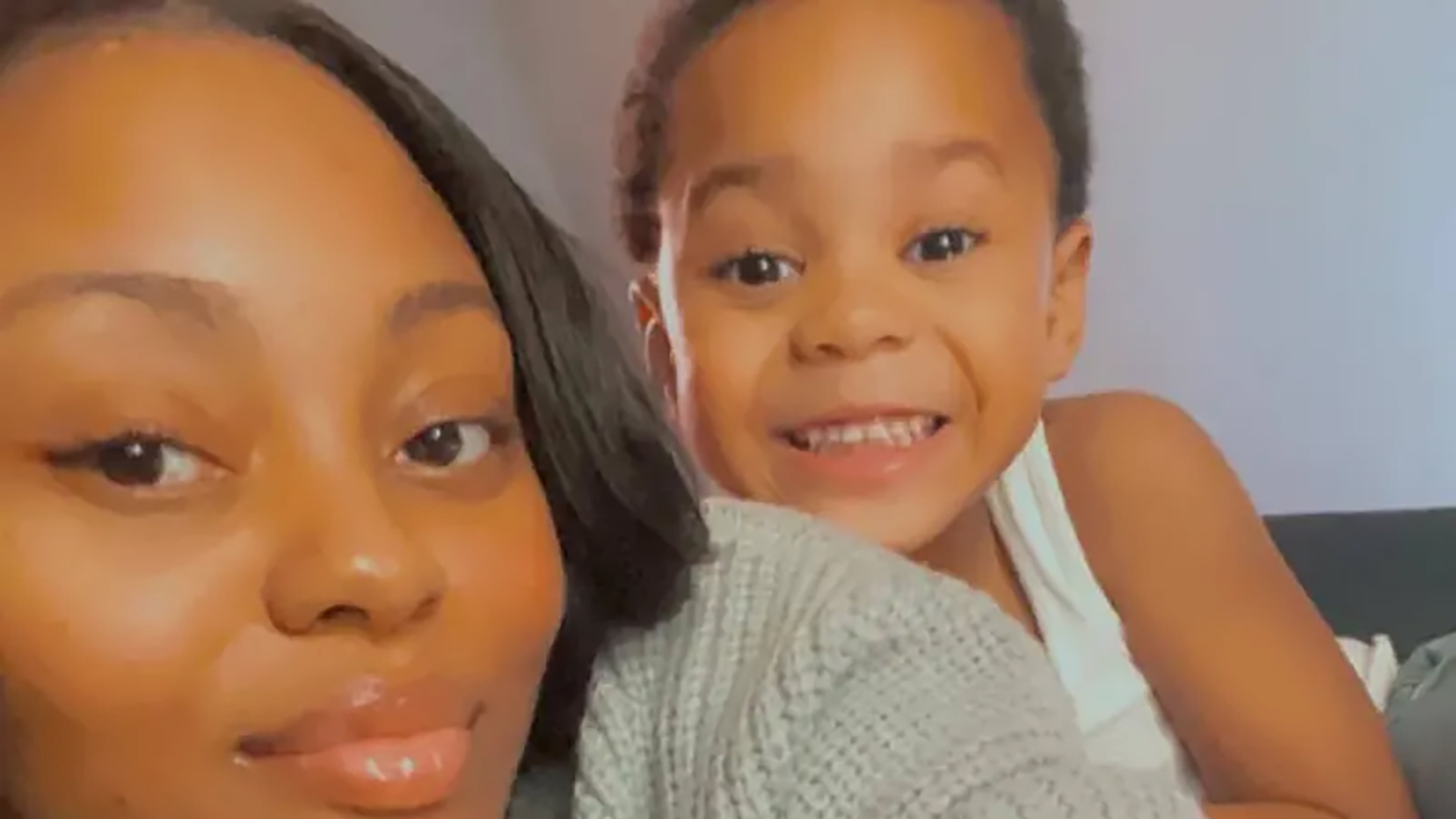 The family of Amber Nicole Thurman, who died in 2022 after she couldn't access a legal abortion and timely medical care, appears in a new campaign ad for Vice President Kamala Harris. (Facebook)