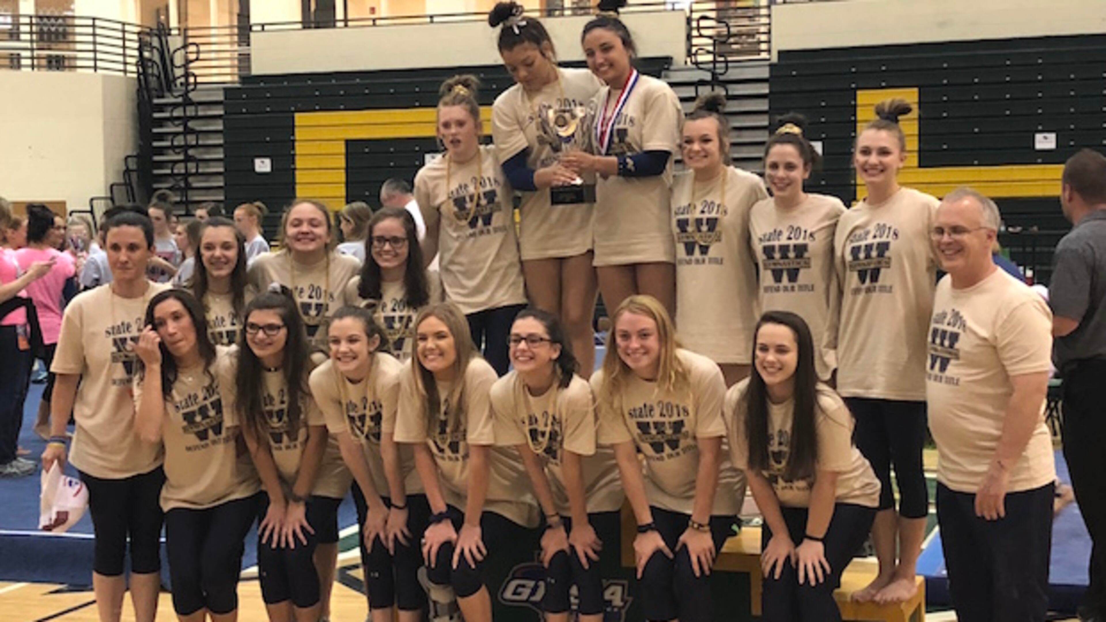 West Forsyth repeated as state gymnastics champion on Friday at Ola High School.