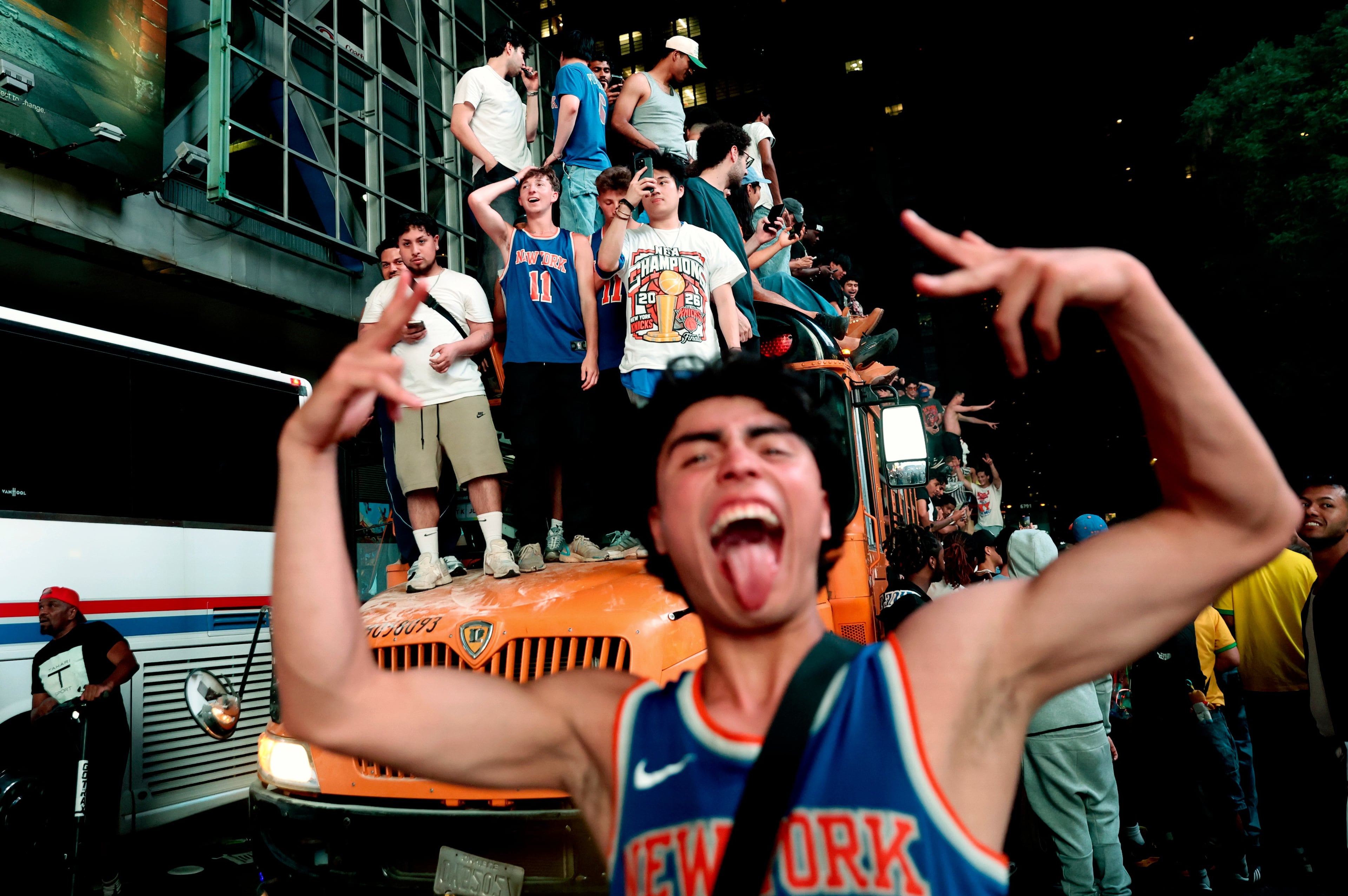 APTOPIX NBA Finals Knicks Spurs Basketball