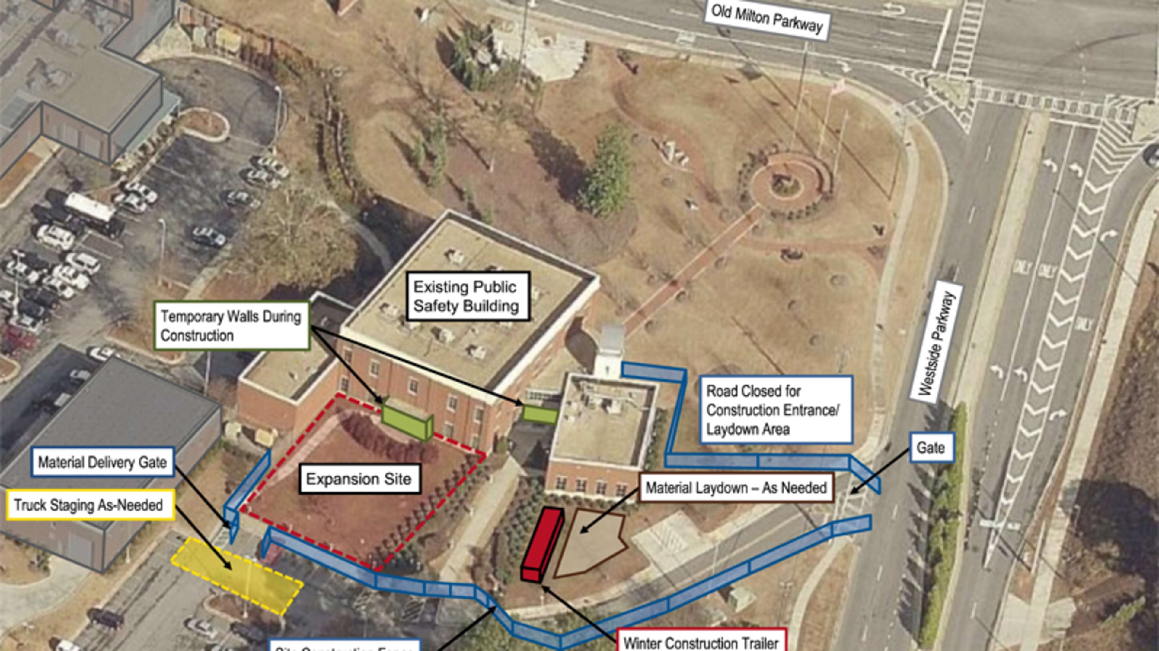 Alpharetta has given the go-ahead for a $3.9 million expansion of its Public Safety Building and reconfiguration of the E911 center. CITY OF ALPHARETTA