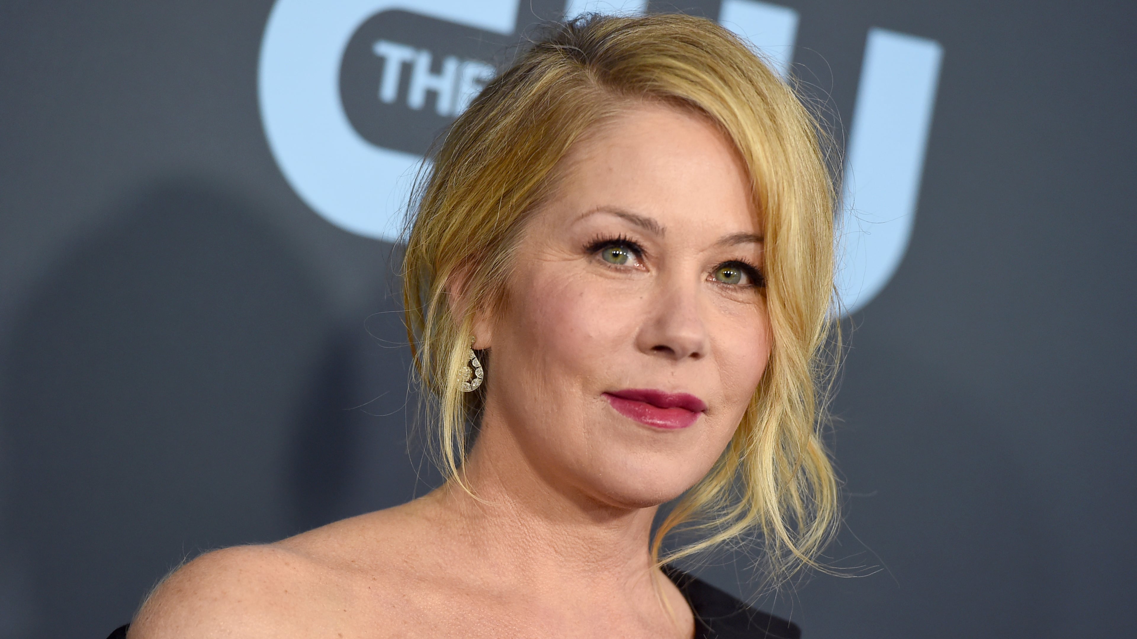 FILE - Christina Applegate arrives at the 25th annual Critics' Choice Awards on Jan. 12, 2020, in Santa Monica, Calif. (Photo by Jordan Strauss/Invision/AP, File)