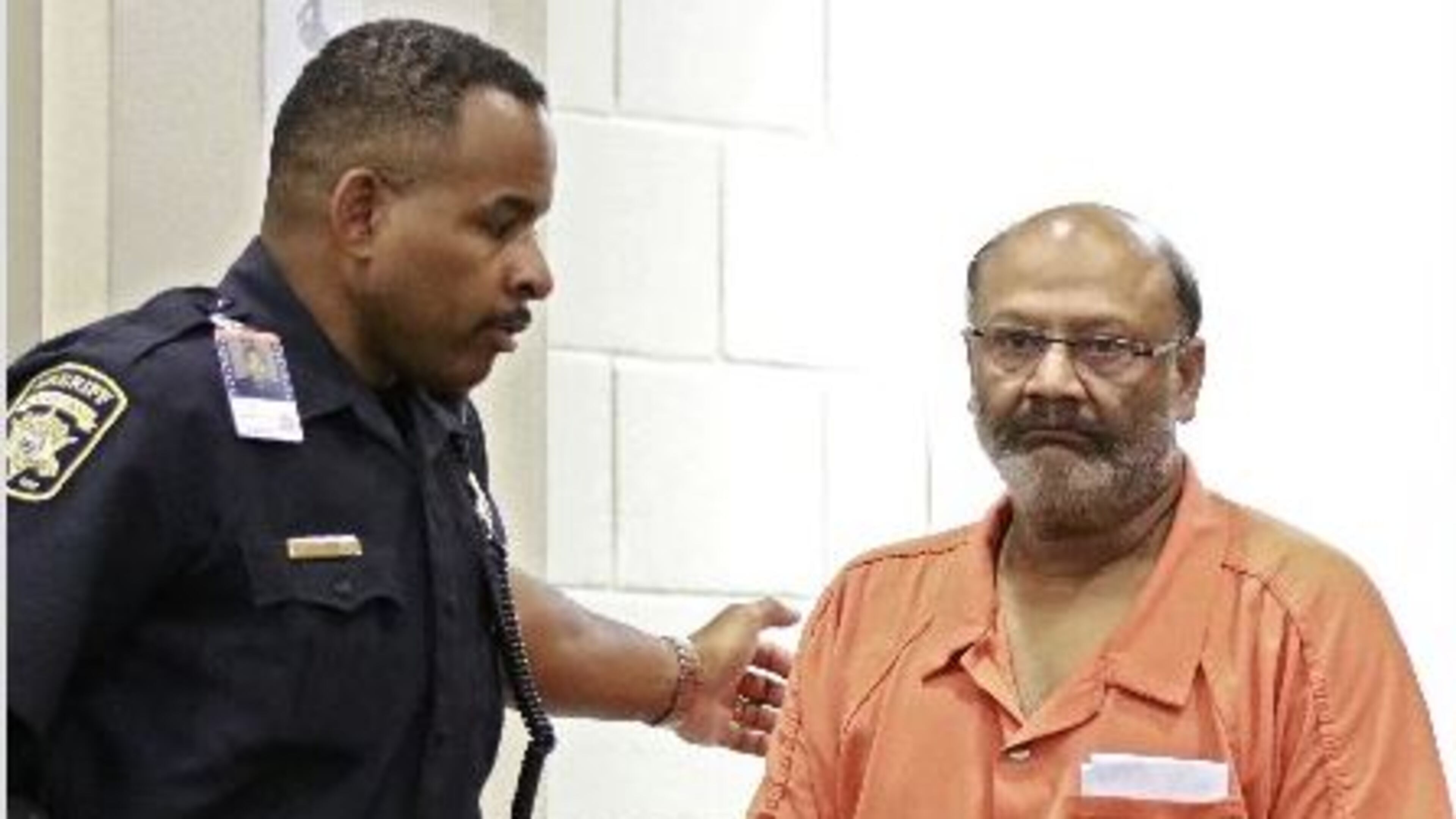 Dr. Narendra Nagareddy was granted bond by Clayton Superior Court Judge Matthew Simmons during a hearing Monday. BOB ANDRES / BANDRES@AJC.COM