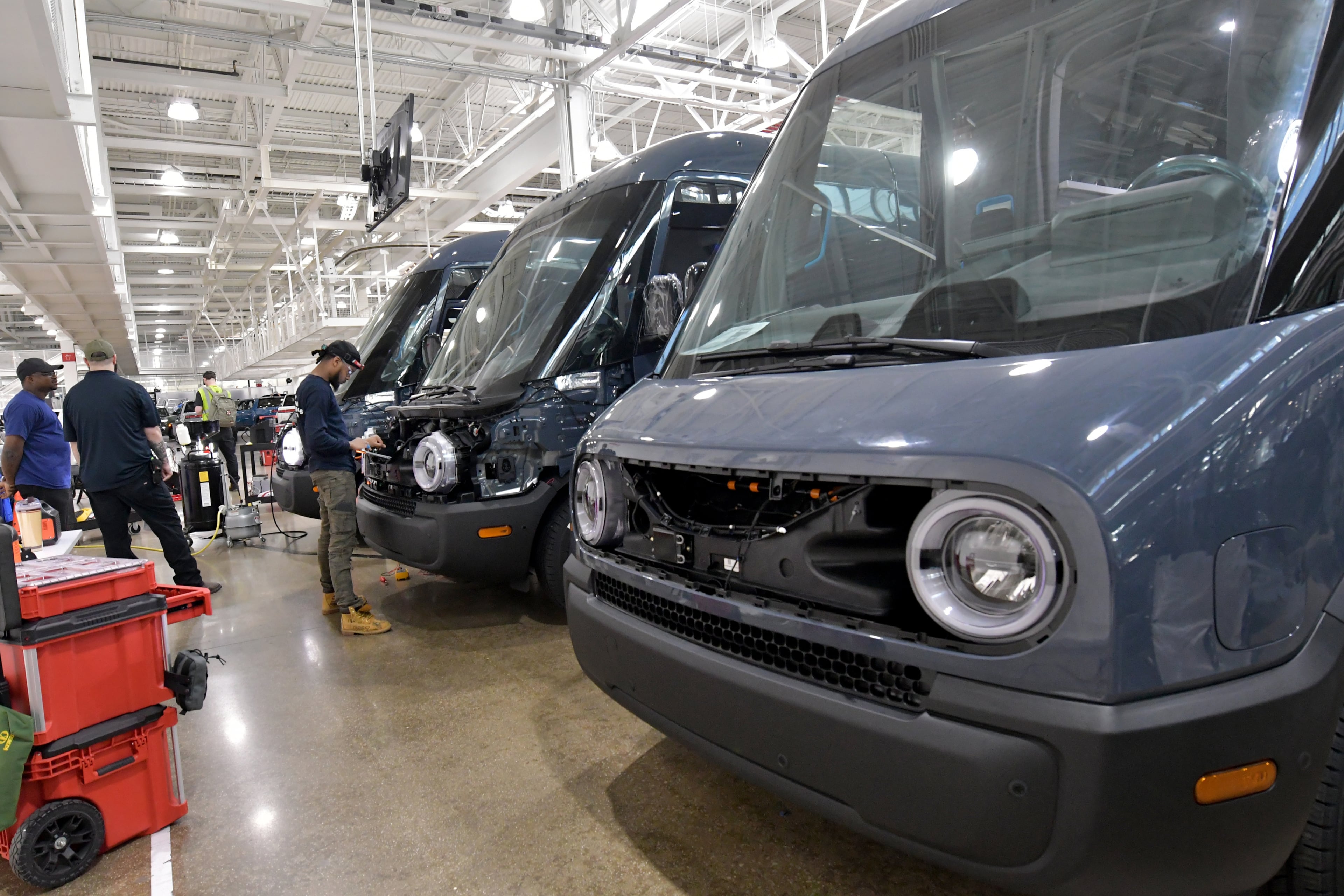 Electric vehicle startup Rivian announced Thursday five education partnerships and sponsorships across Georgia — all focused on technical training and emerging technologies. (AJC 2022)