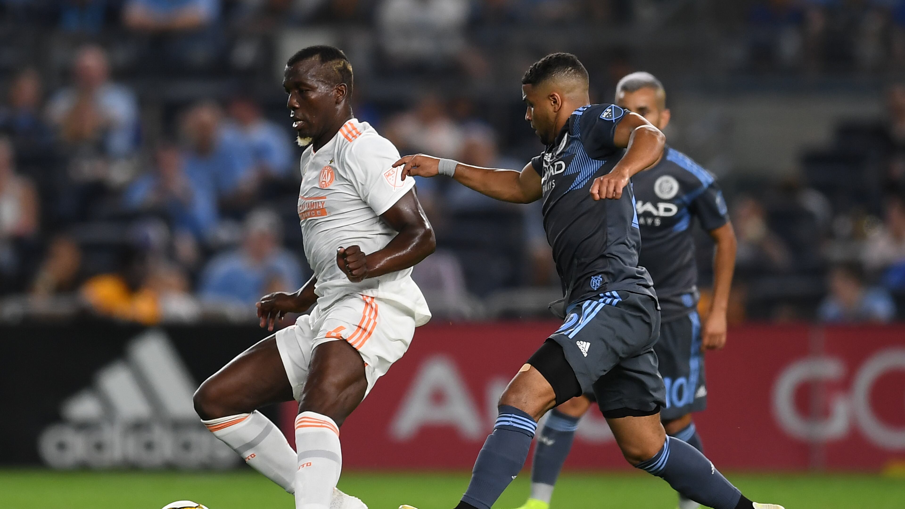 During the first half at Yankee Stadium in The Bronx, New York, on Wednesday September 25, 2019. (Photo by Sarah Stier/Atlanta United)
