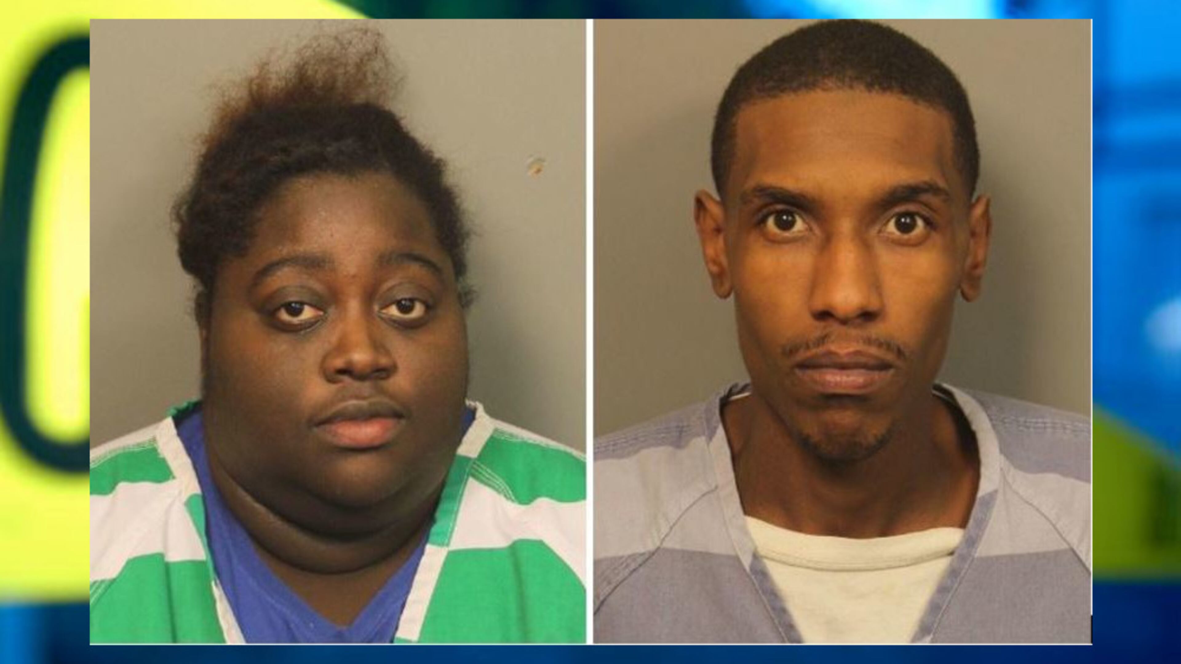 Francesca St. Rose (left), Darrell Davonne Spell