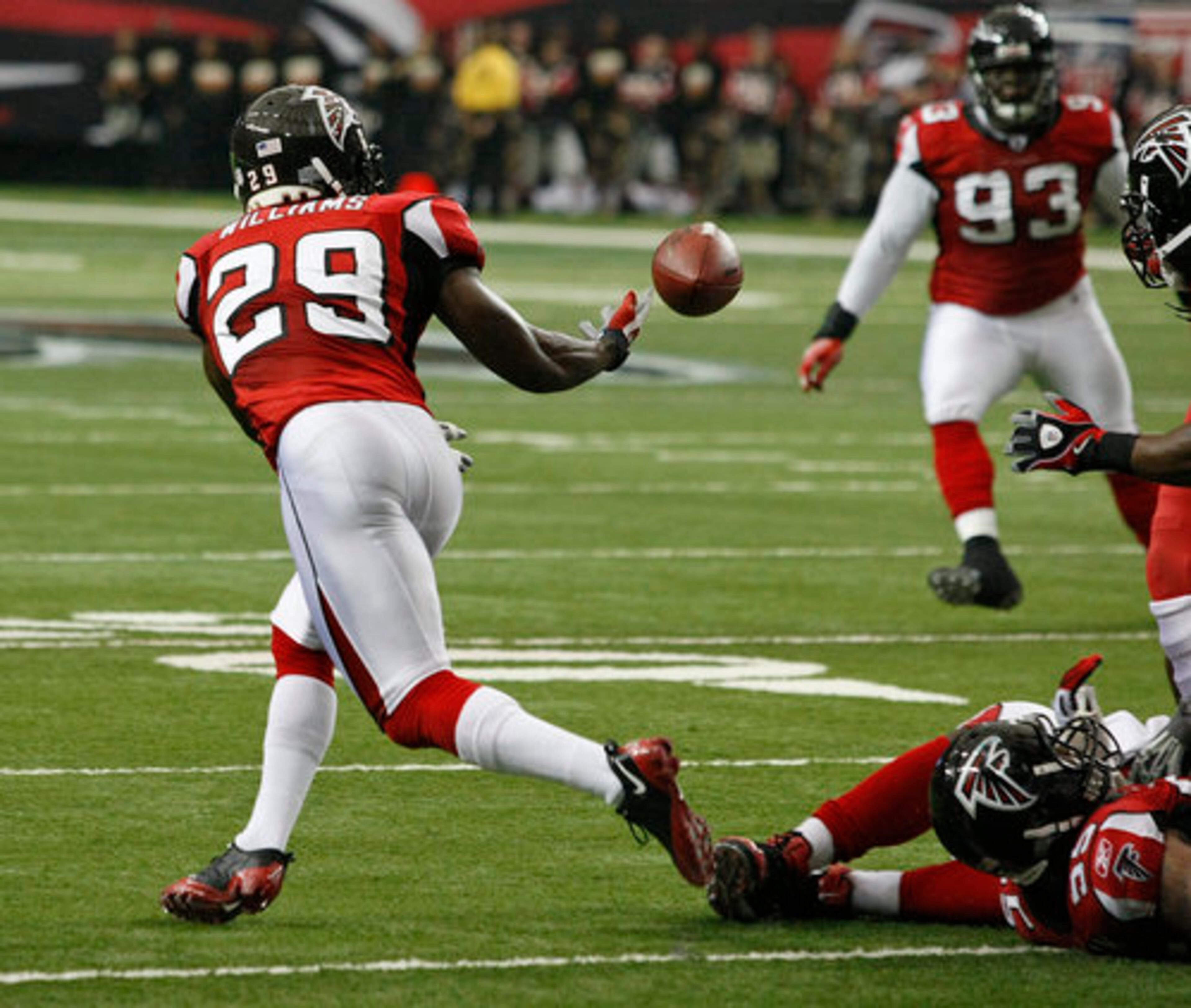 Brian Williams, CB: Signed last year by Atlanta, Williams played in 21 games for the Falcons amassing 54 tackles and 1 INT.