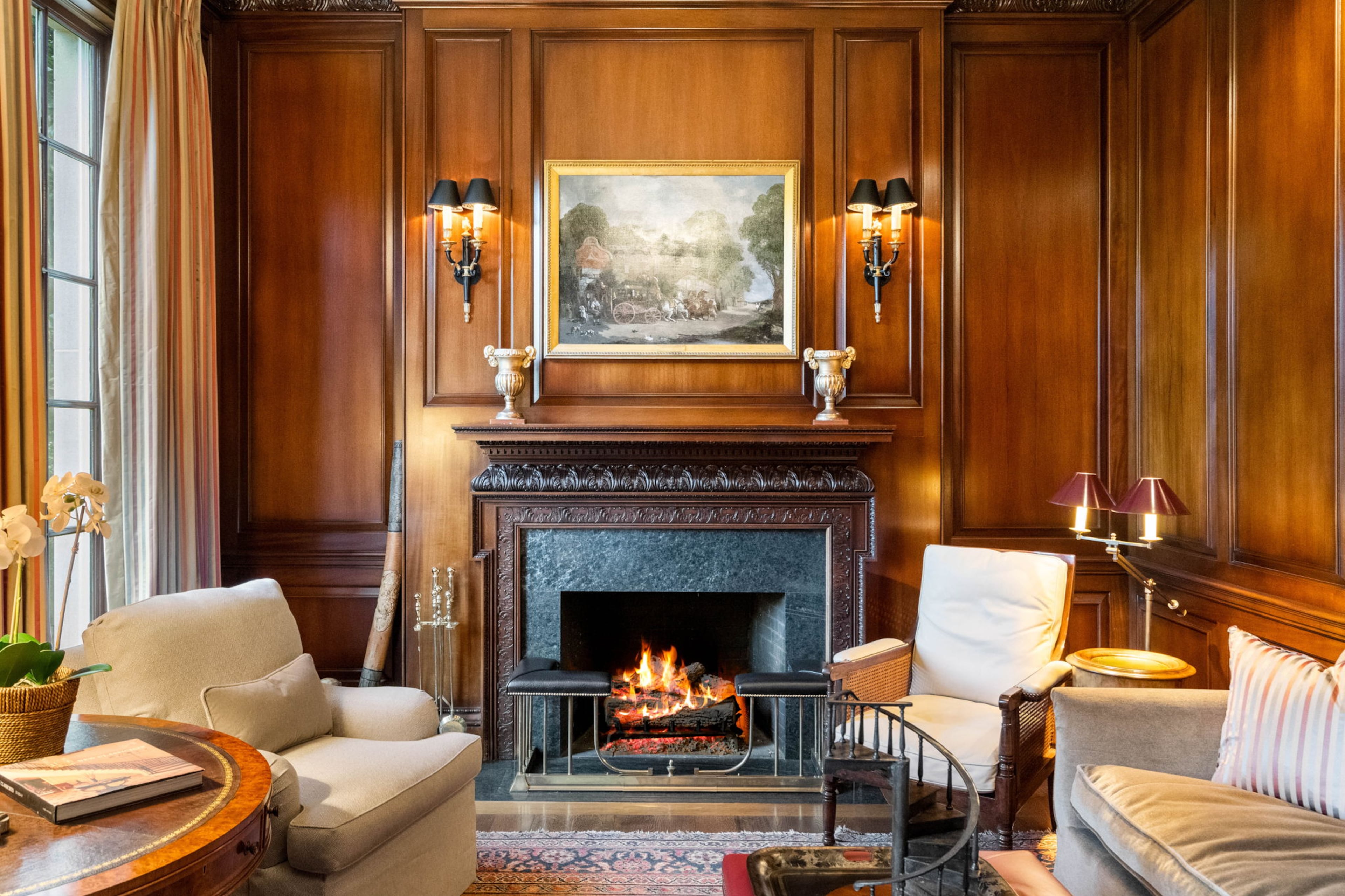 Sold for $12,865,000, the Buckhead property features over 14,000 square feet of living space in the main house alone.