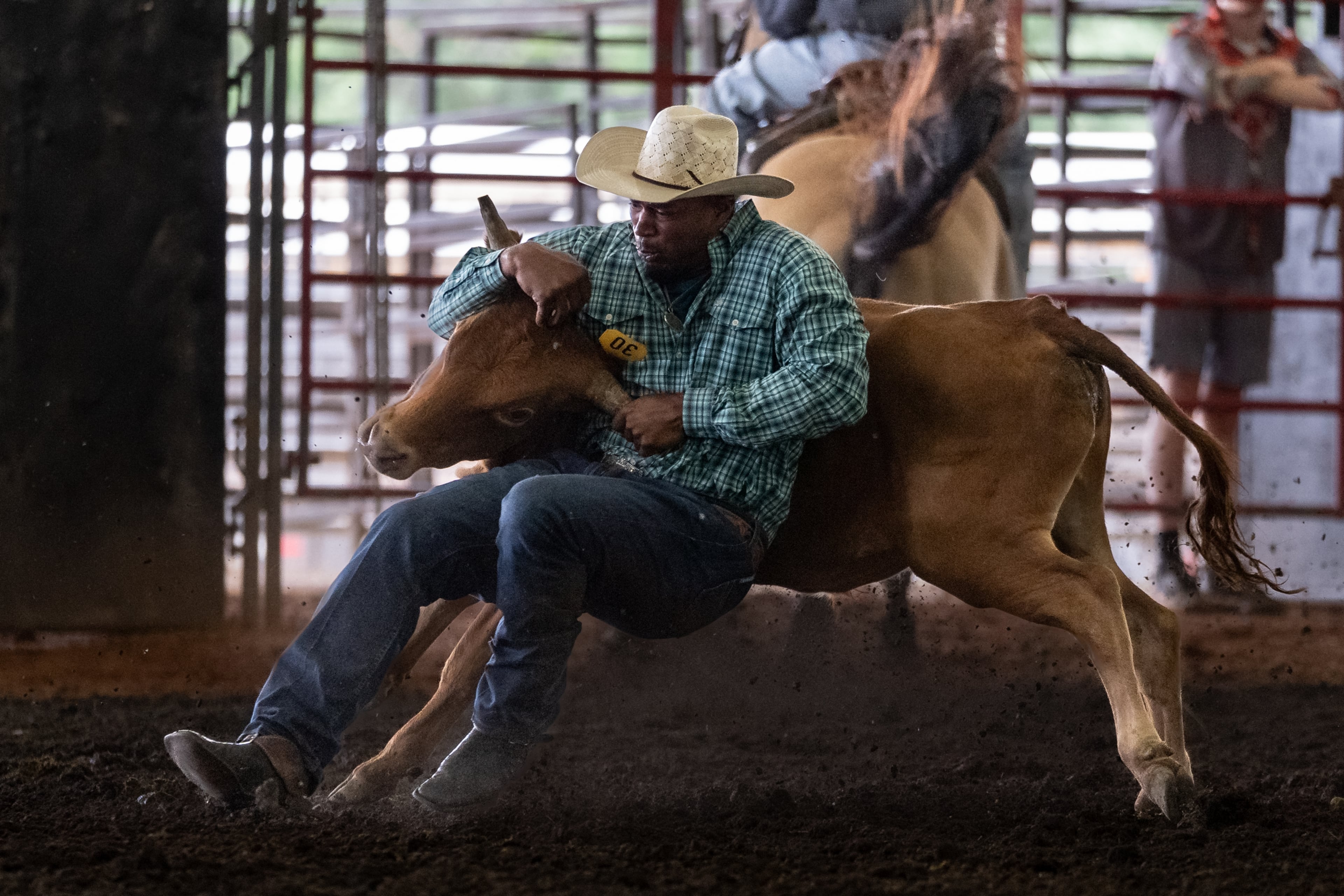 Hundreds gathered for a rodeo in Cobb County in 2024. (Ben Hendren for the AJC)