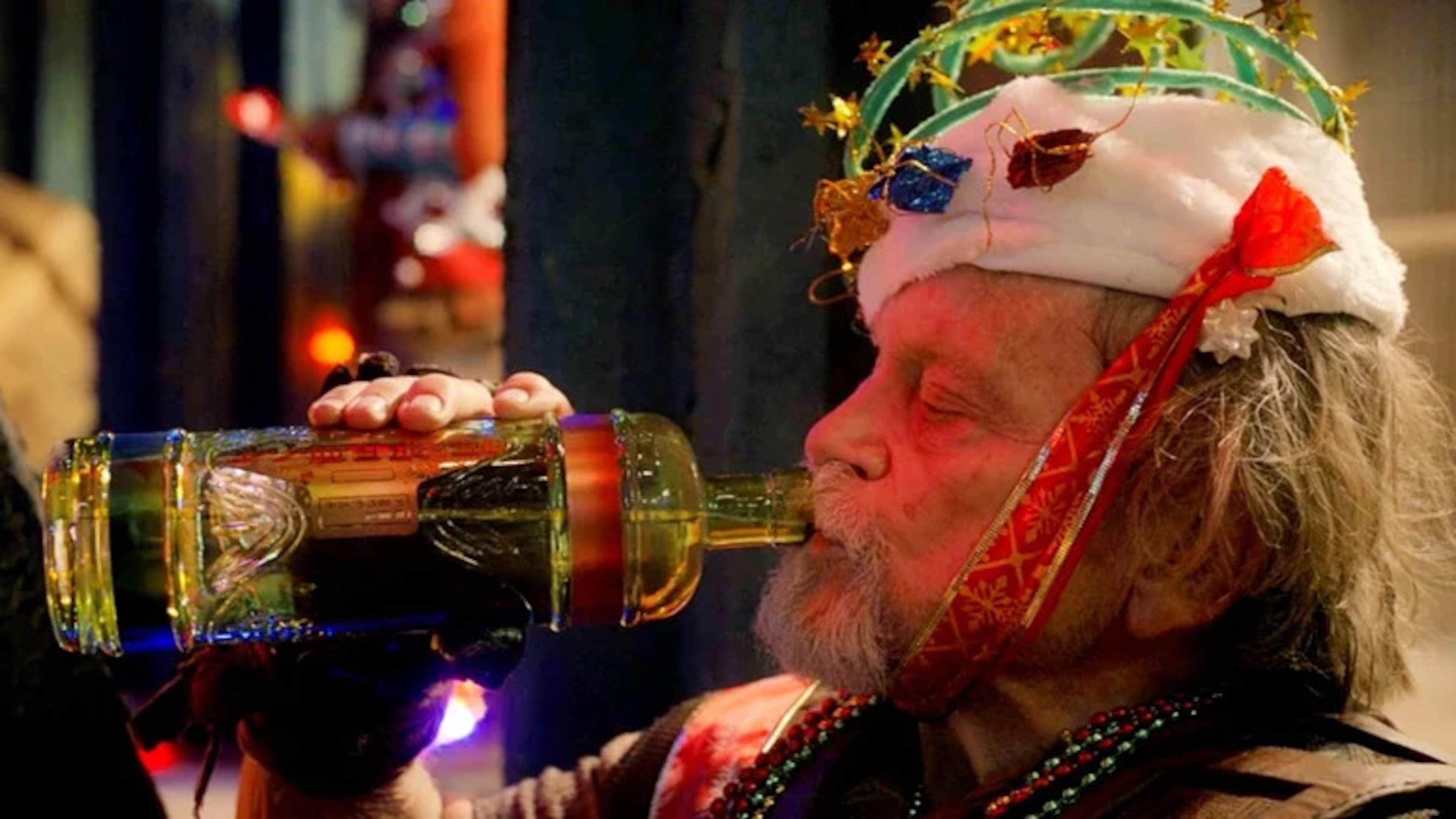 This is Atlanta actor Troy Beecham, not Mark Hamill, as some on social media surmised, in Disney+ film "The Guardians of the Galaxy Holiday Special," shot largely at Trilith Studios in Fayetteville. DISNEY+