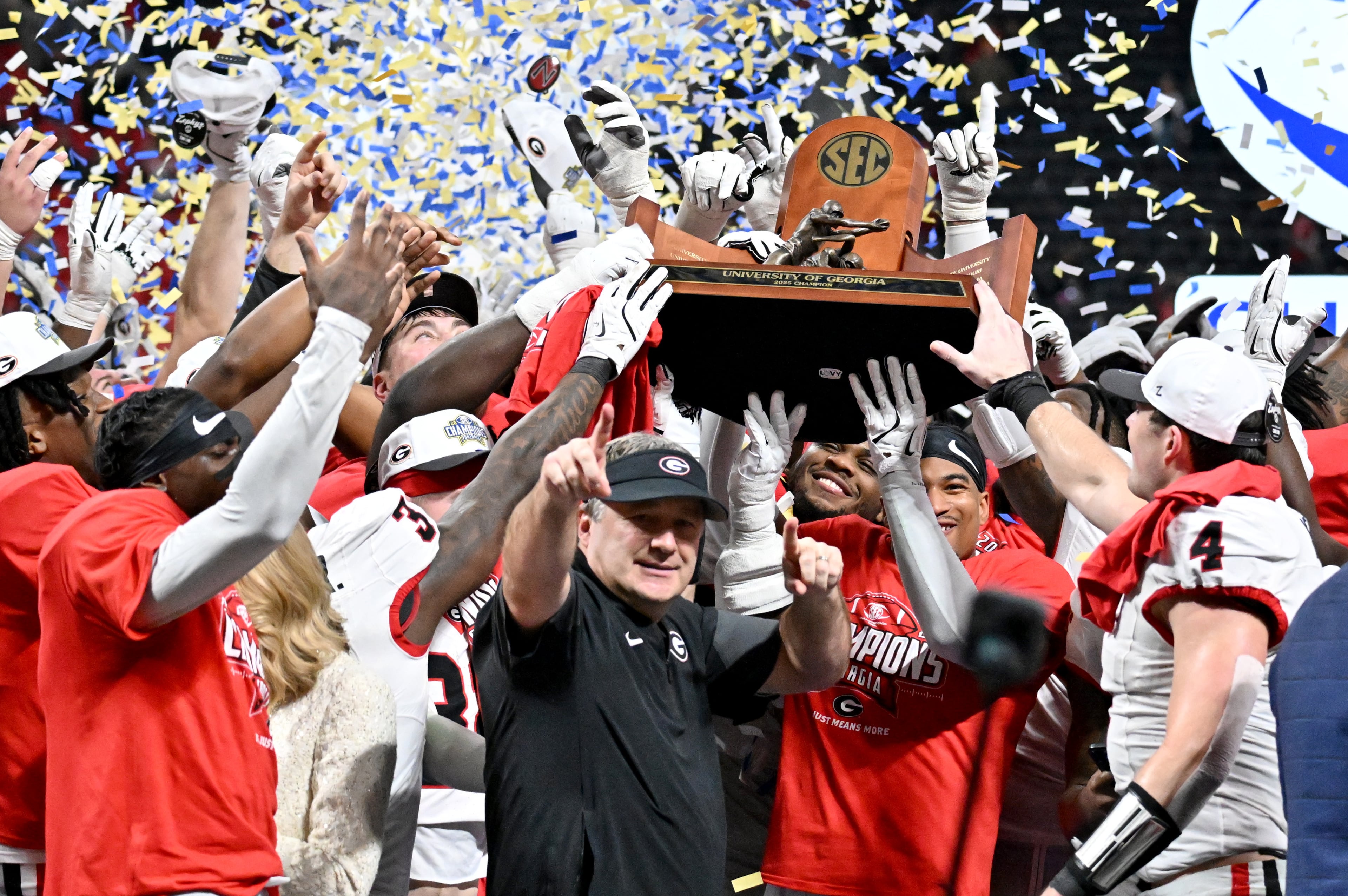 Alabama vs. UGA in the SEC championship game