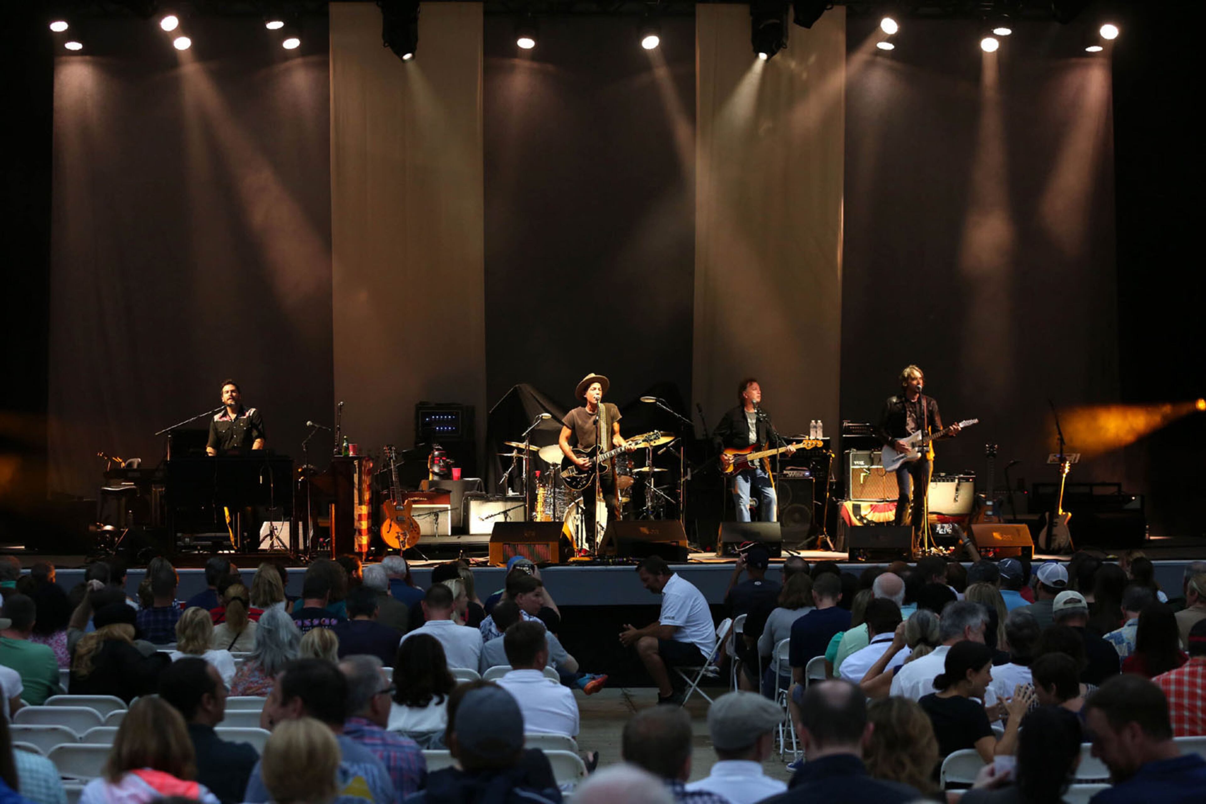#20 of #21. PLEASE KEEP IN SEQUENTIAL ORDER FOR THE CONTINUITY OF THE GALLERY. -- The WallflowersLindsey Buckingham and Christine McVie of Fleetwood Mac kicked off their tour Wednesday night, June 21, 2017 at Chastain Park. The Wallflowers opened the show.Robb Cohen Photography & Video /RobbsPhotos.com