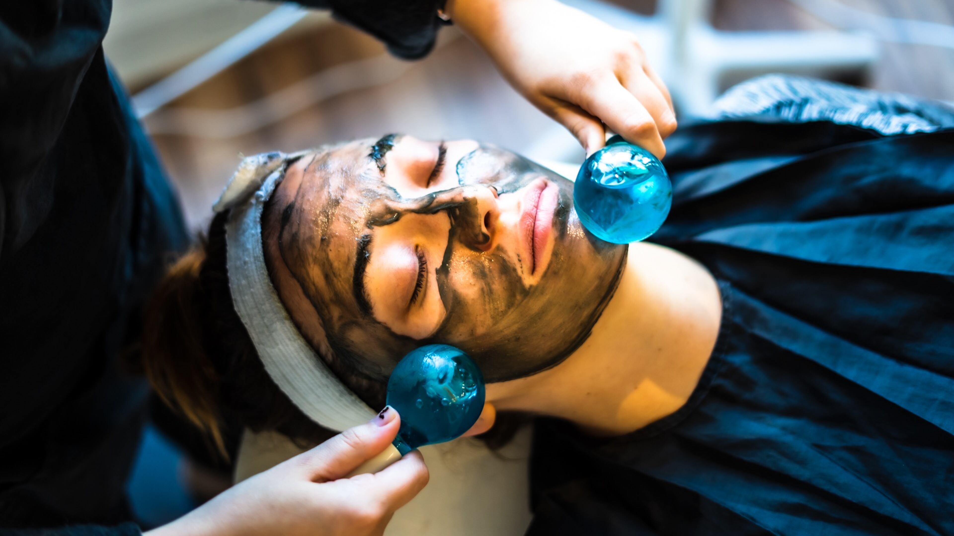 Clean Your Dirty Face's signature massage tool is the Ice Queen, a refrigerated glass tool used during its 5-point acupressure face massage during every facial.
Courtesy of Clean Your Dirty Face