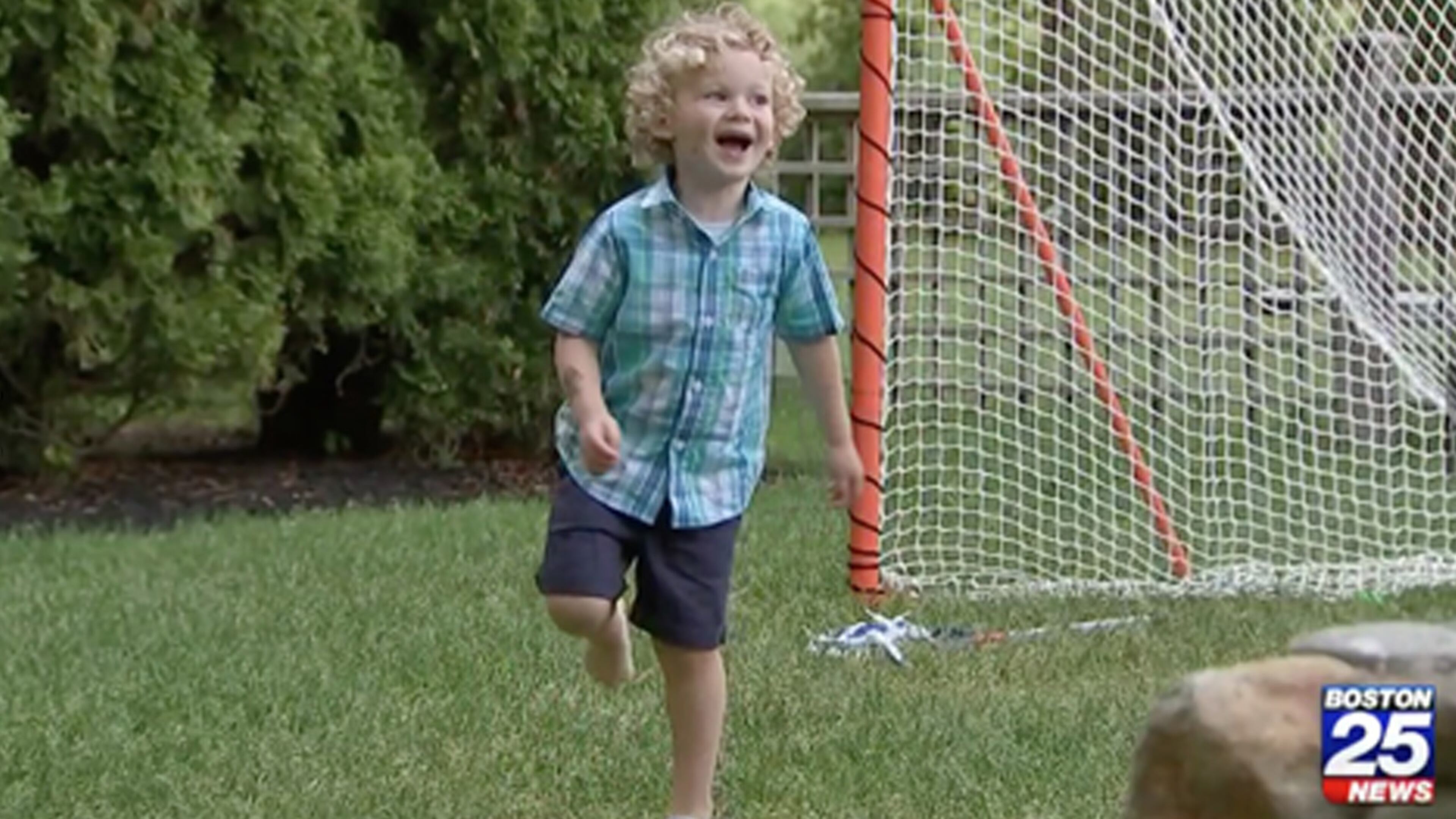 Connor Orpik was choking on a piece of candy during a Memorial Day parade, but a quick thinking police officer saved the 4-year-old's life.