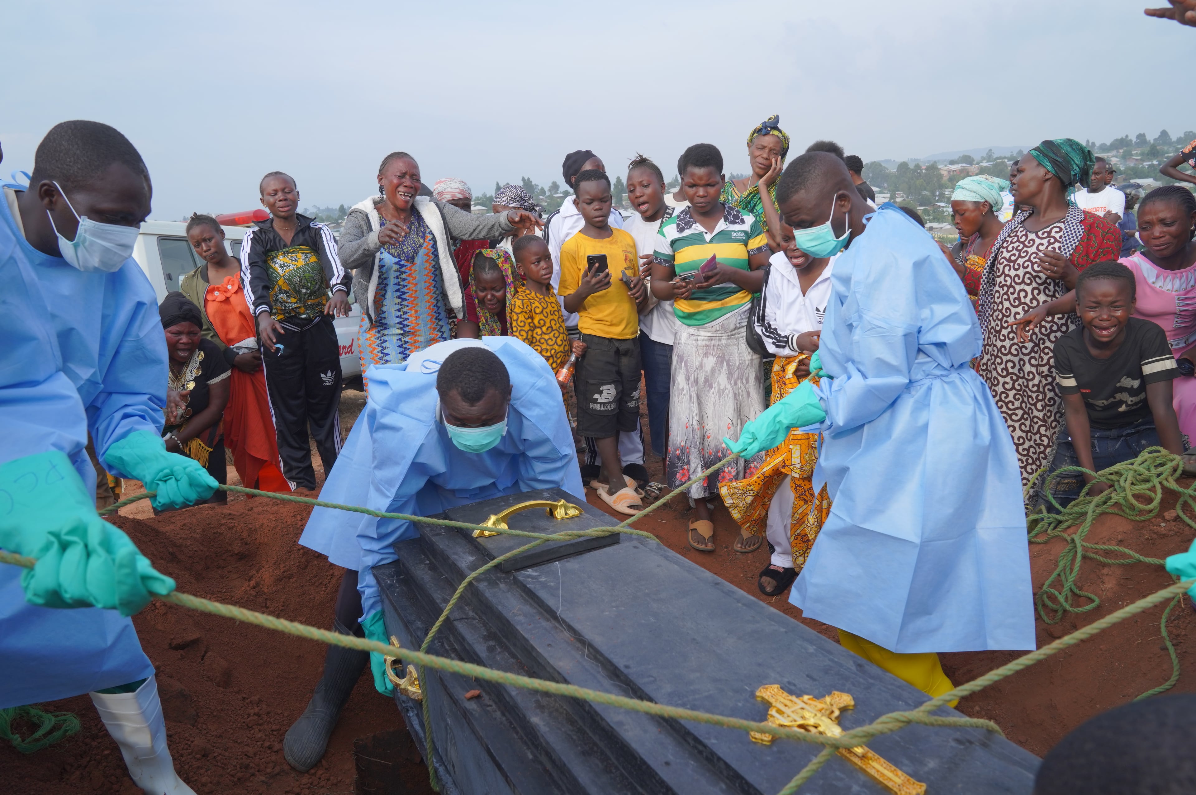 APTOPIX Congo Ebola
