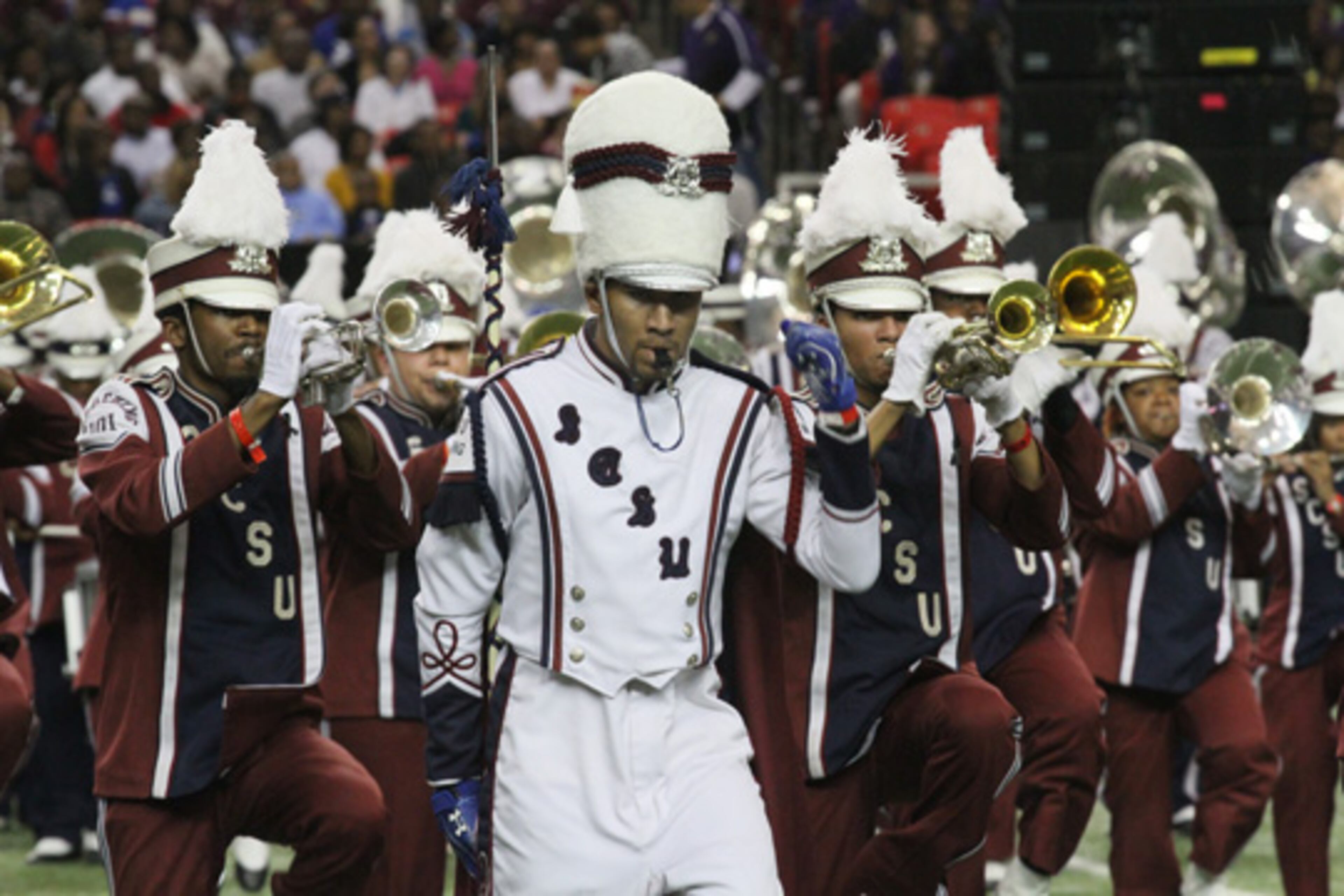 It was the Super Bowl of college marching bands.