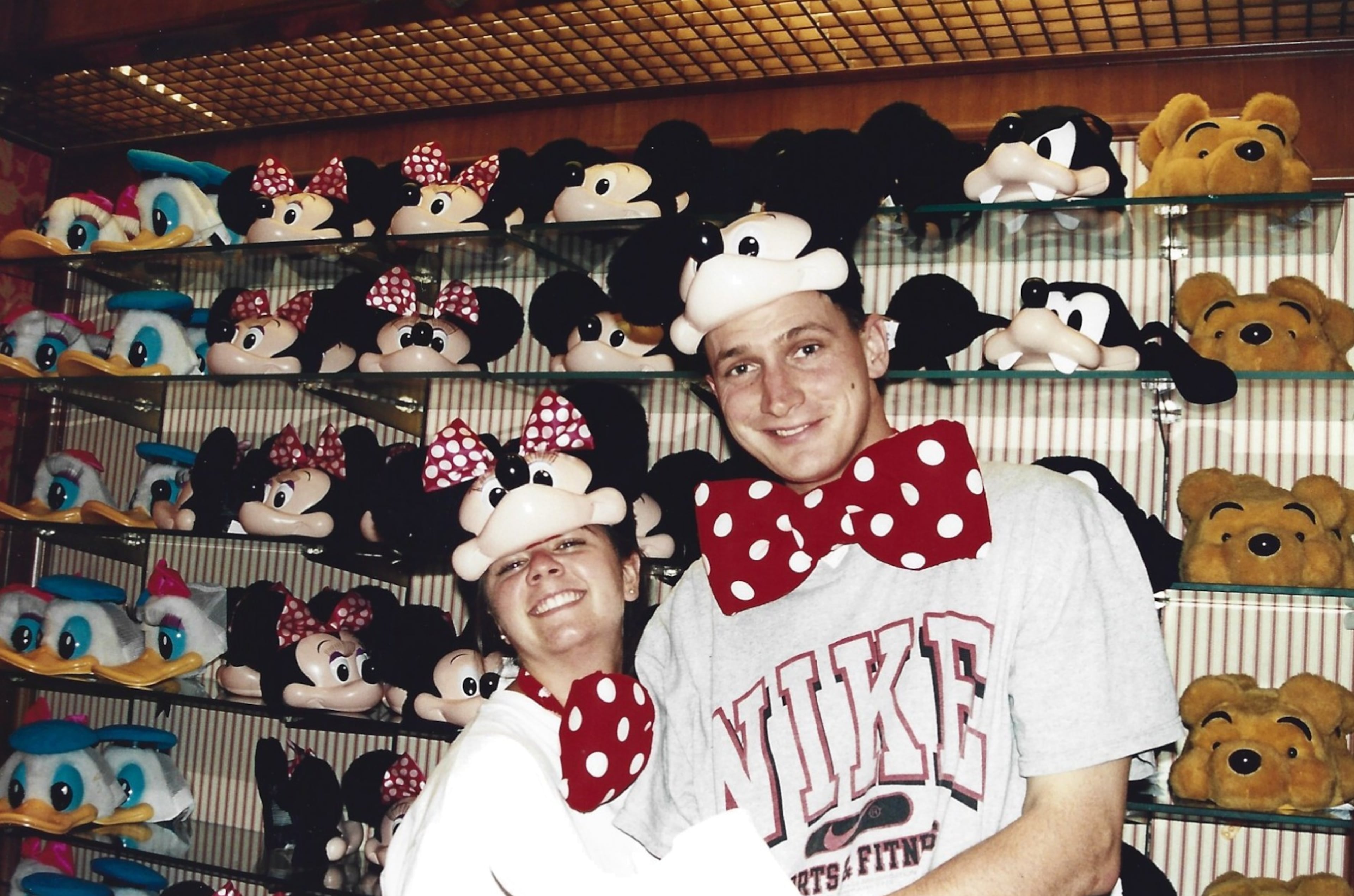 Steve and Heather visited Walt Disney World a few years after Steve visited Disneyland in California. (Courtesy of Steve Leo)