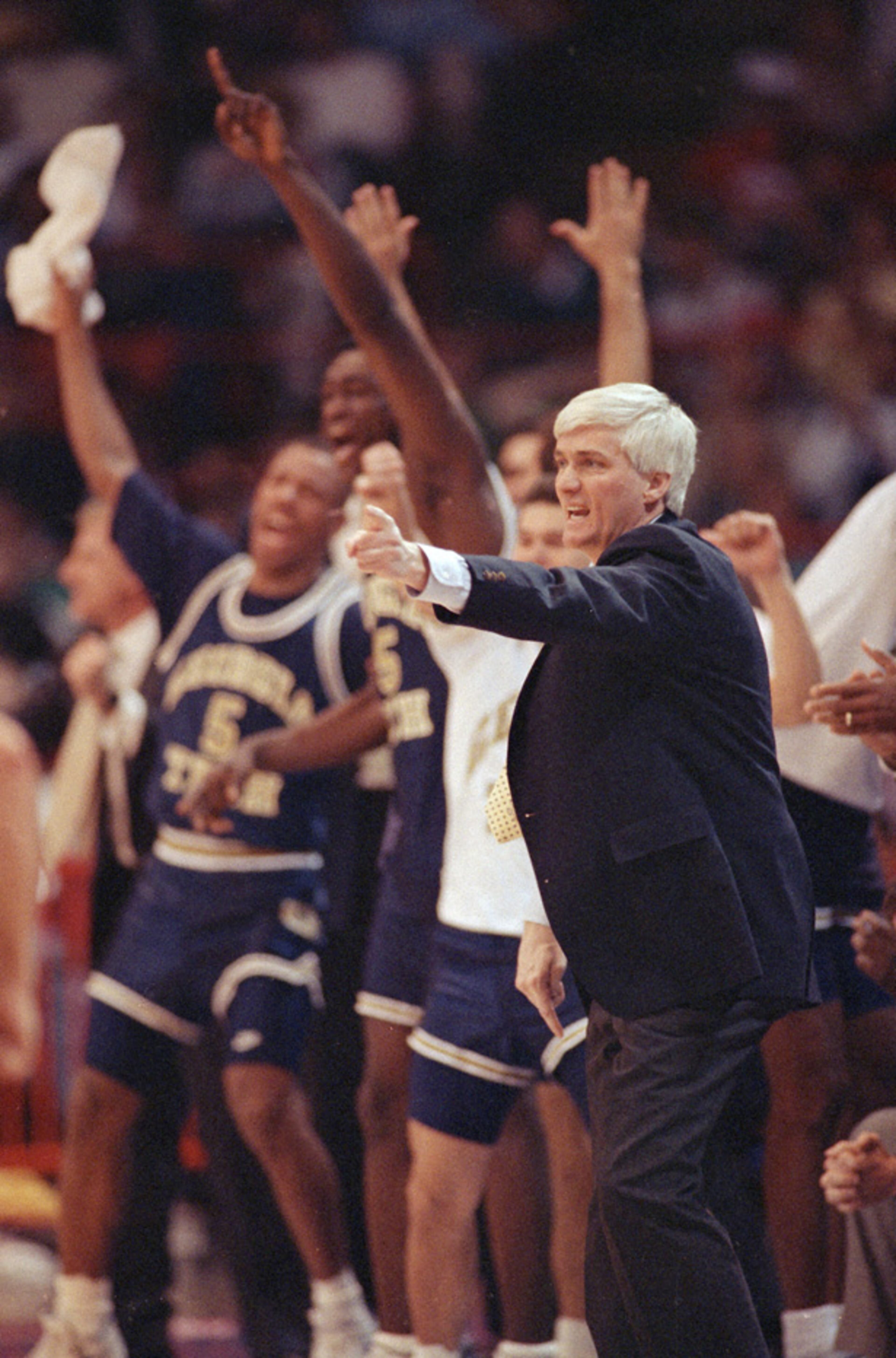 Georgia Tech head coach Bobby Cremins's squad made a run to the Final Four defeating Michigan State on Kenny Anderson’s two-pointer at the buzzer to forced overtime in the Sweet Sixteen. Dennis Scott’s shot in the final seconds of overtime gave the Jackets an 81-80 victory. In the Elite Eight, Tech beat Minnesota 93-91 as Lethal Weapon 3 (Dennis Scott, Kenny Anderson, Brian Oliver) scored all but four of the team’s points. Scott had 40, Anderson 30 and Oliver 19.