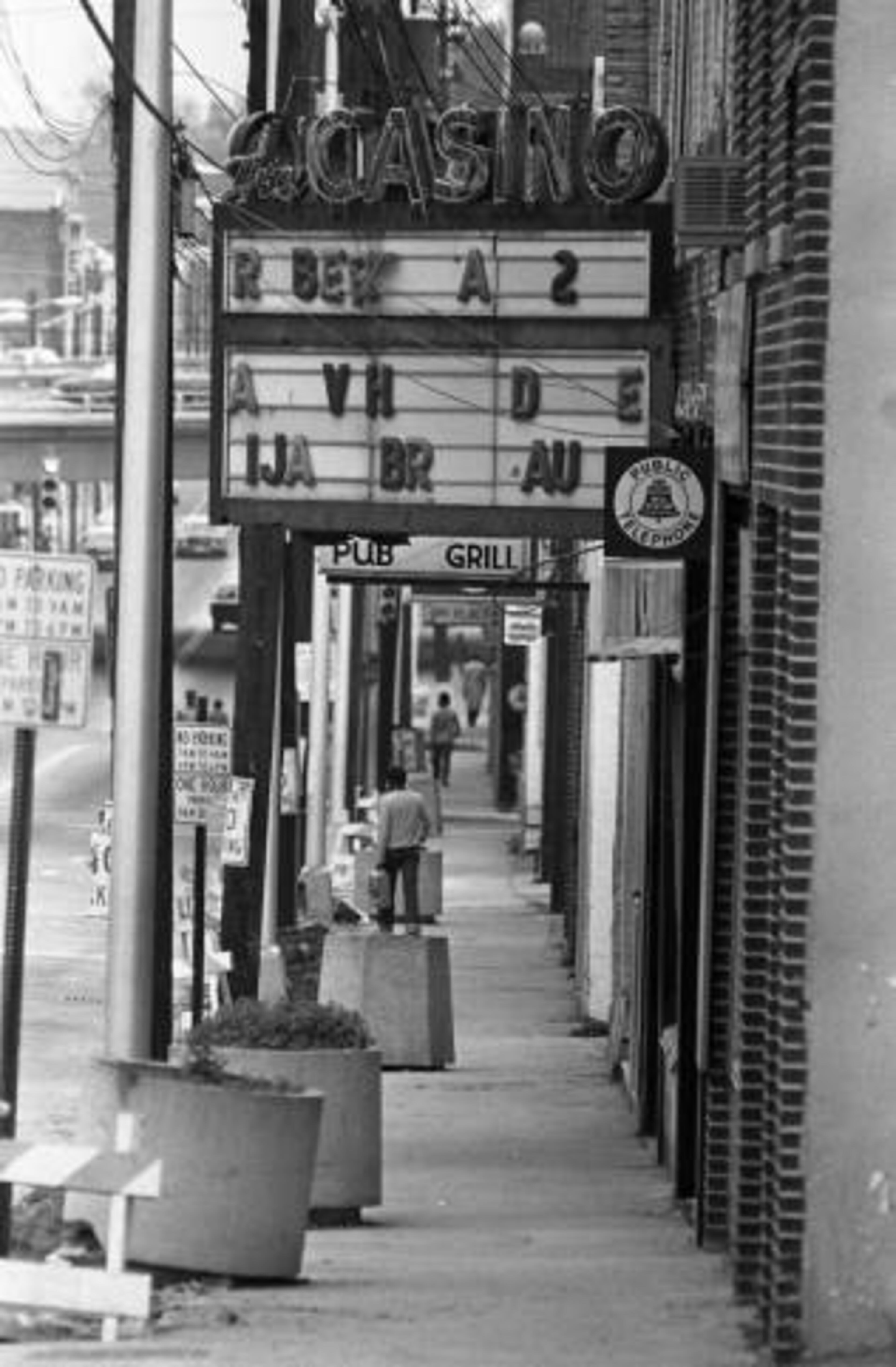 The Casino nightclub on Auburn Avenue in the early 1980s.