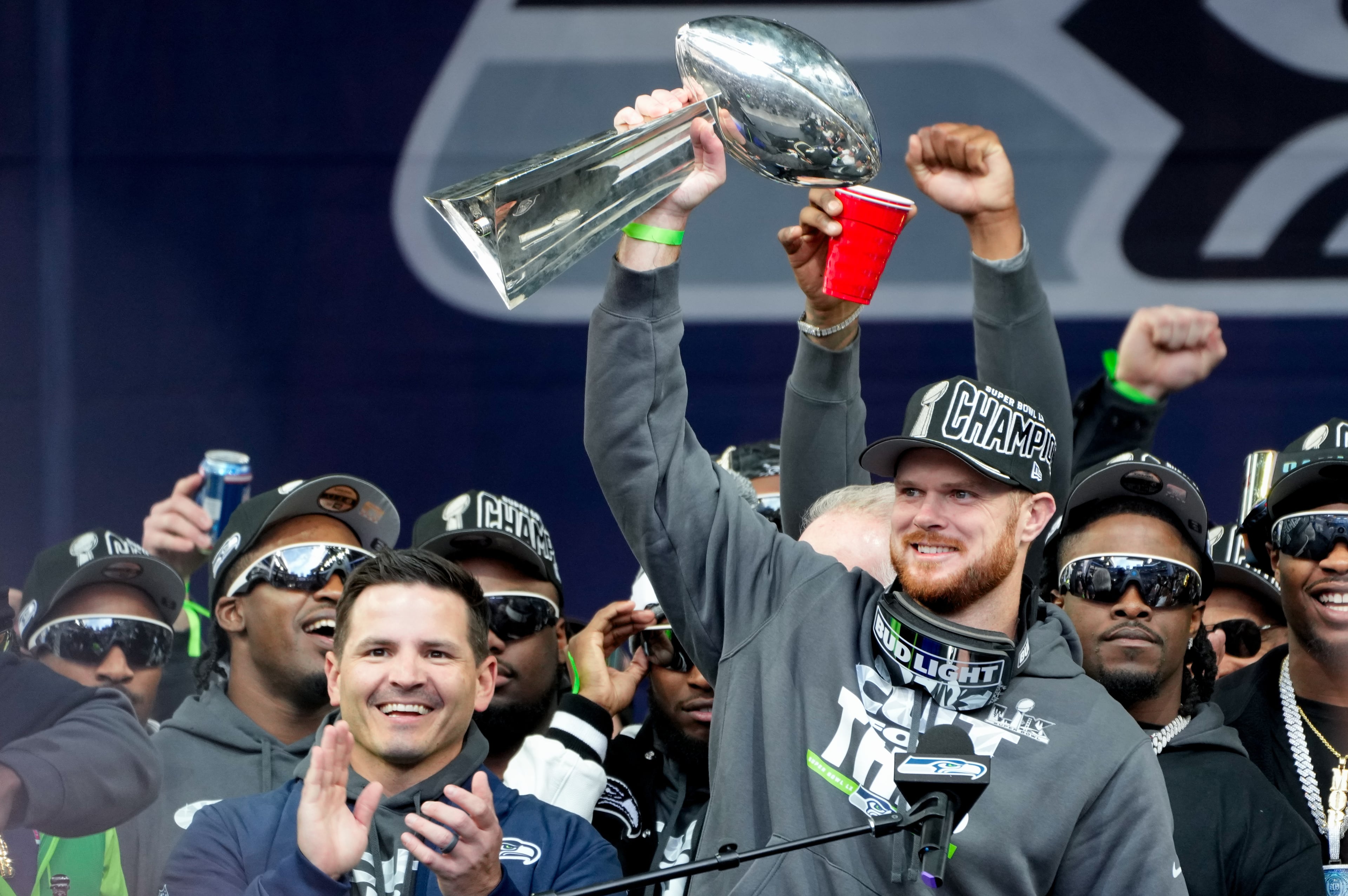 Super Bowl Parade Seahawks Football