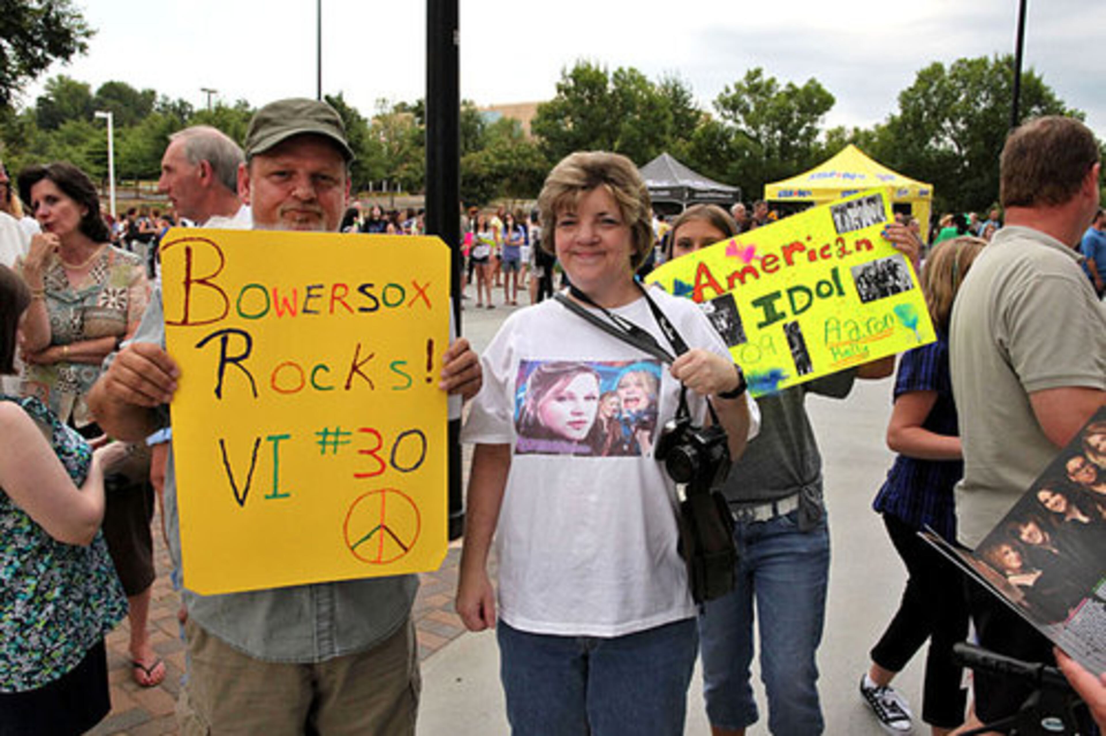 Robbie Emerson and Michele Dunston traveled to the show from Birmingham.